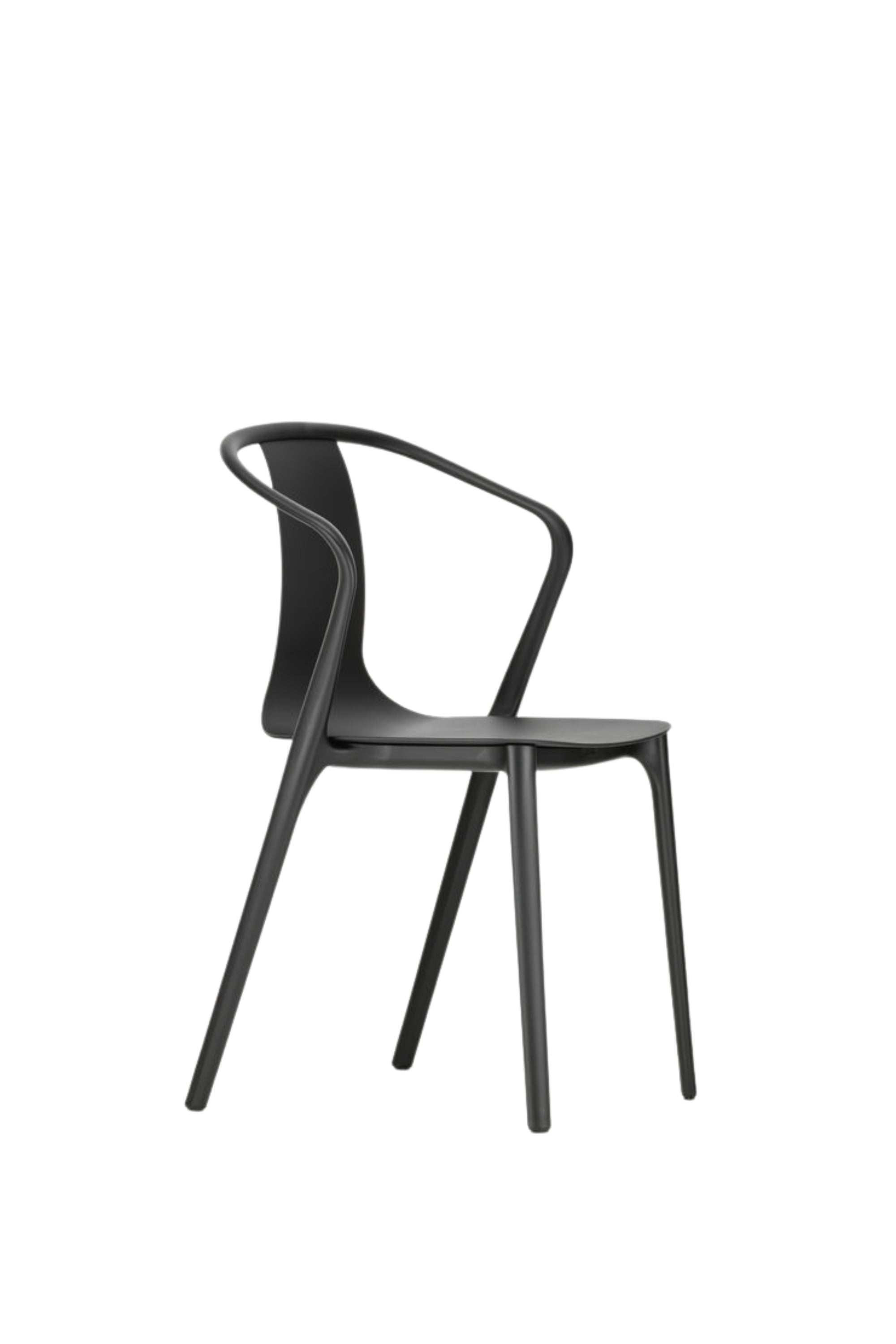 Belleville black armchair
