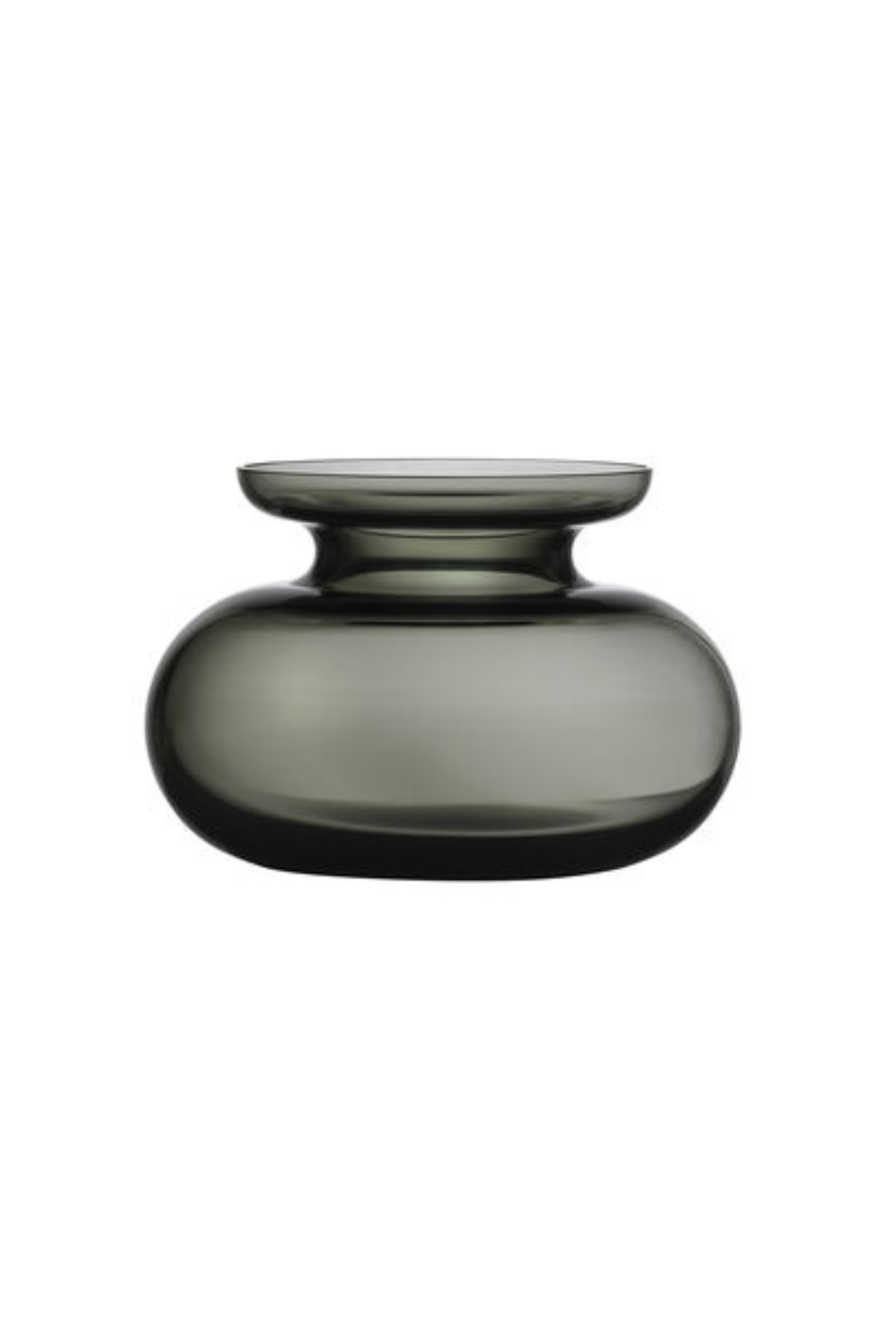 Inu Vase Smoked Grey 23x25 cm