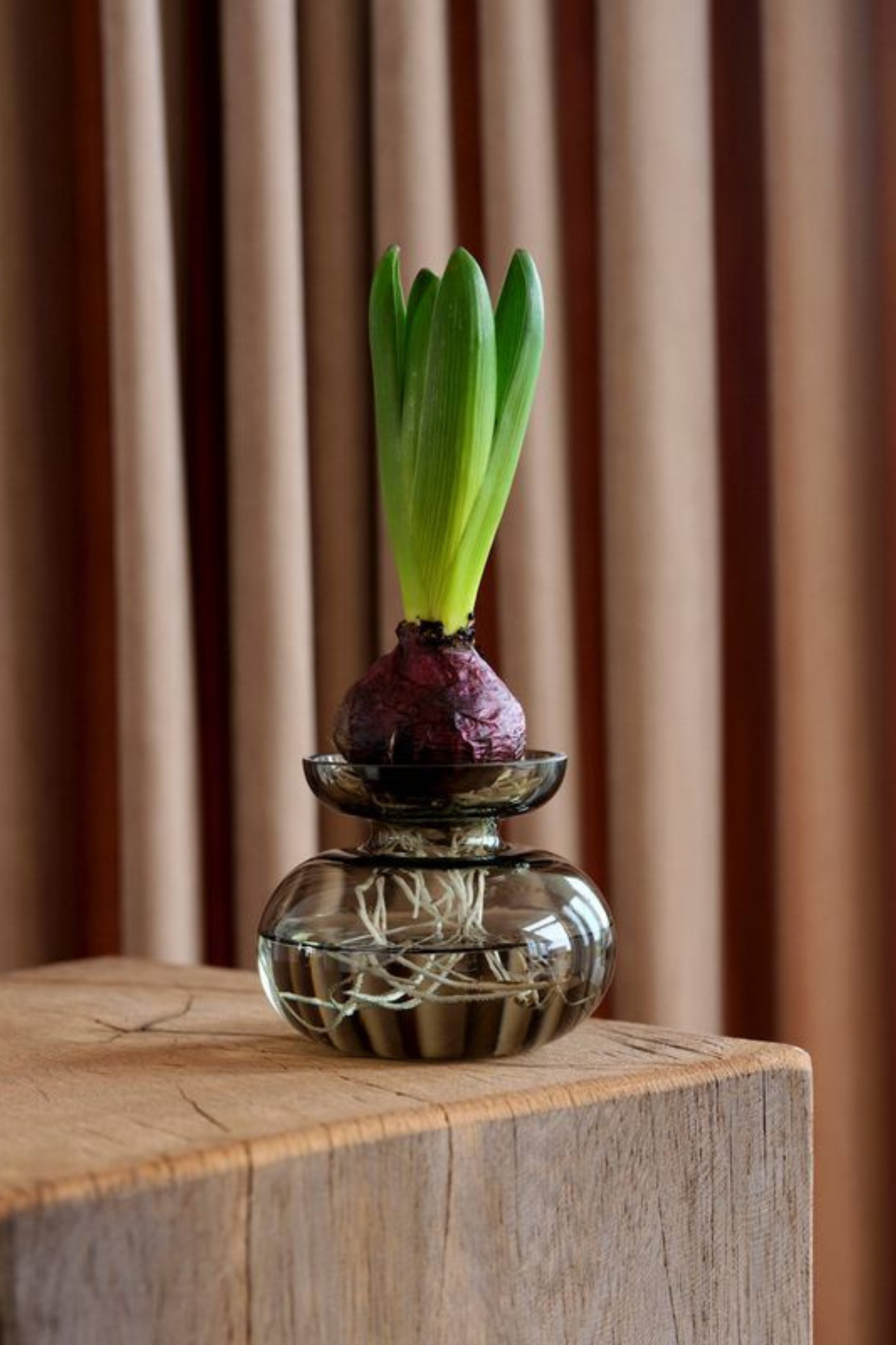 Inu Vase Smoked Grey 11 x 9 cm