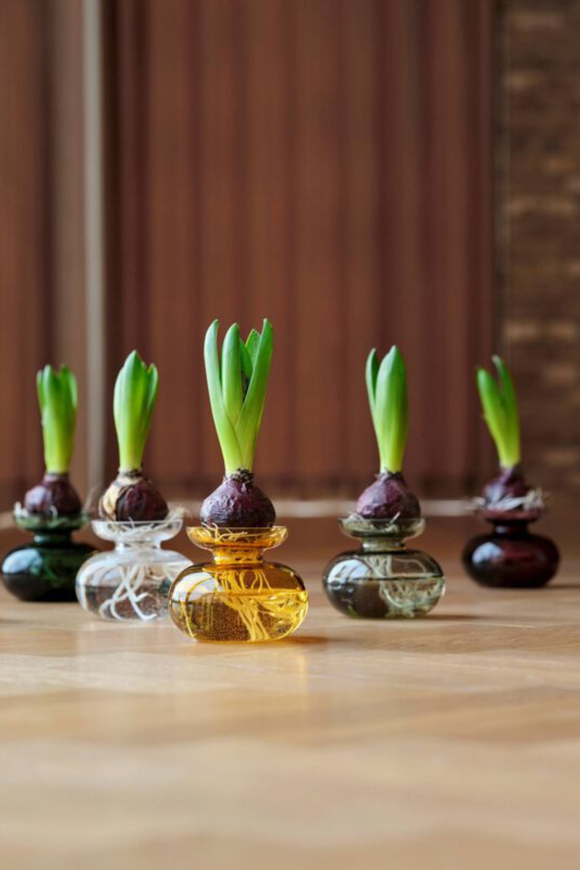 Inu váza, füstszürke, 11 x 9 cm