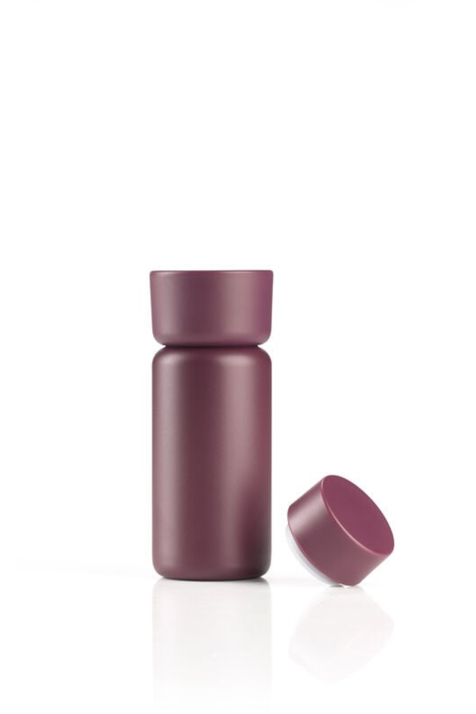 Singles Thermo mug with two lids mulberry