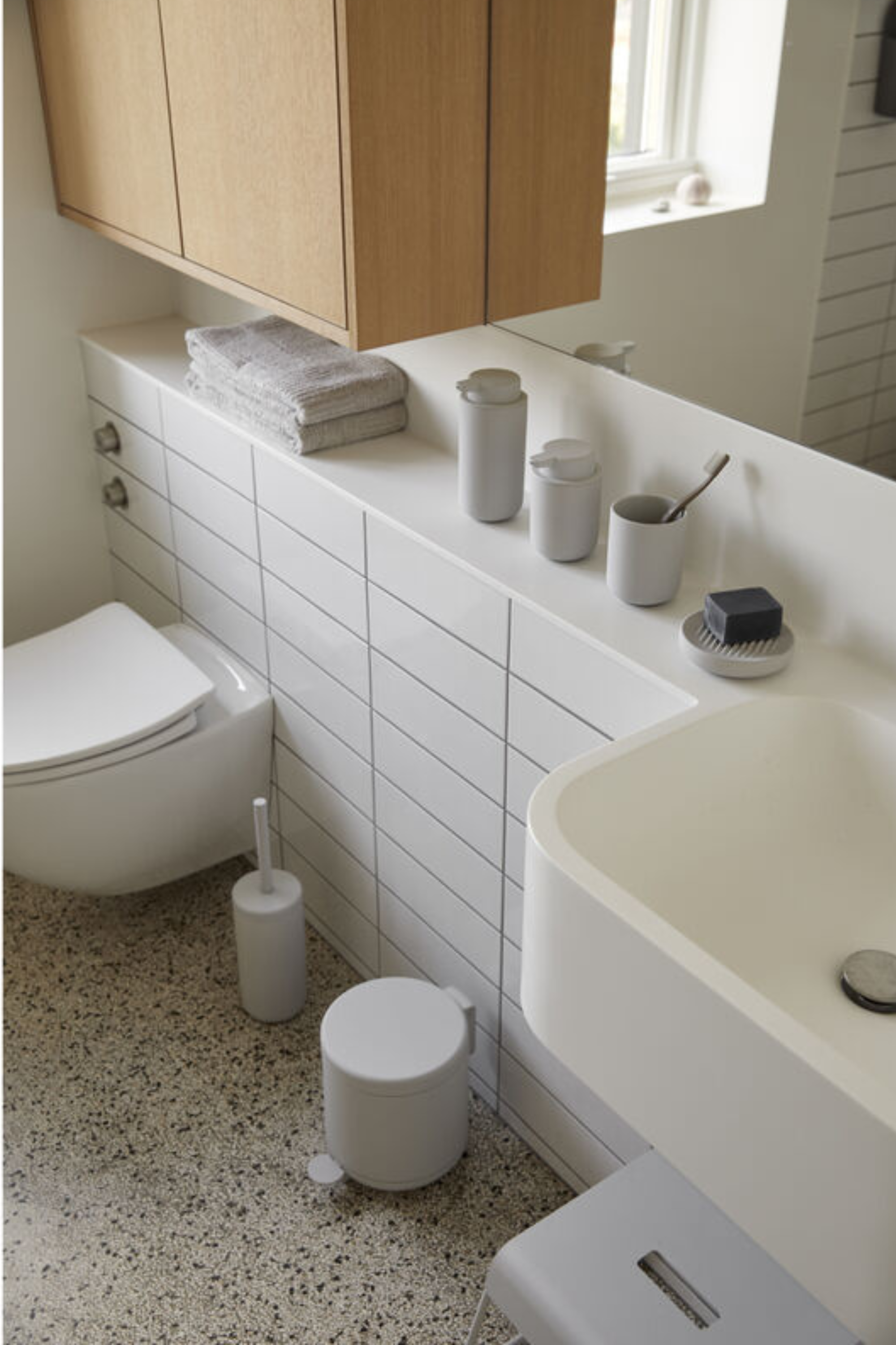 Ume Pedal Bin Soft grey