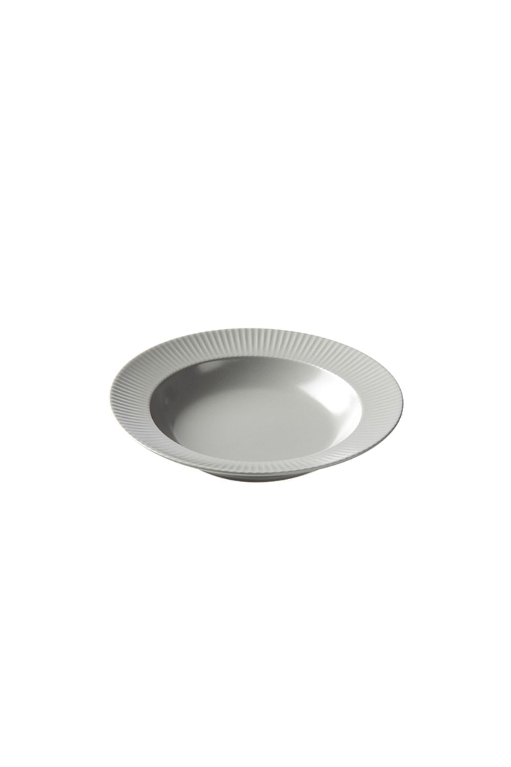 Groovy grey soup plate | Aida | Home of Solinfo