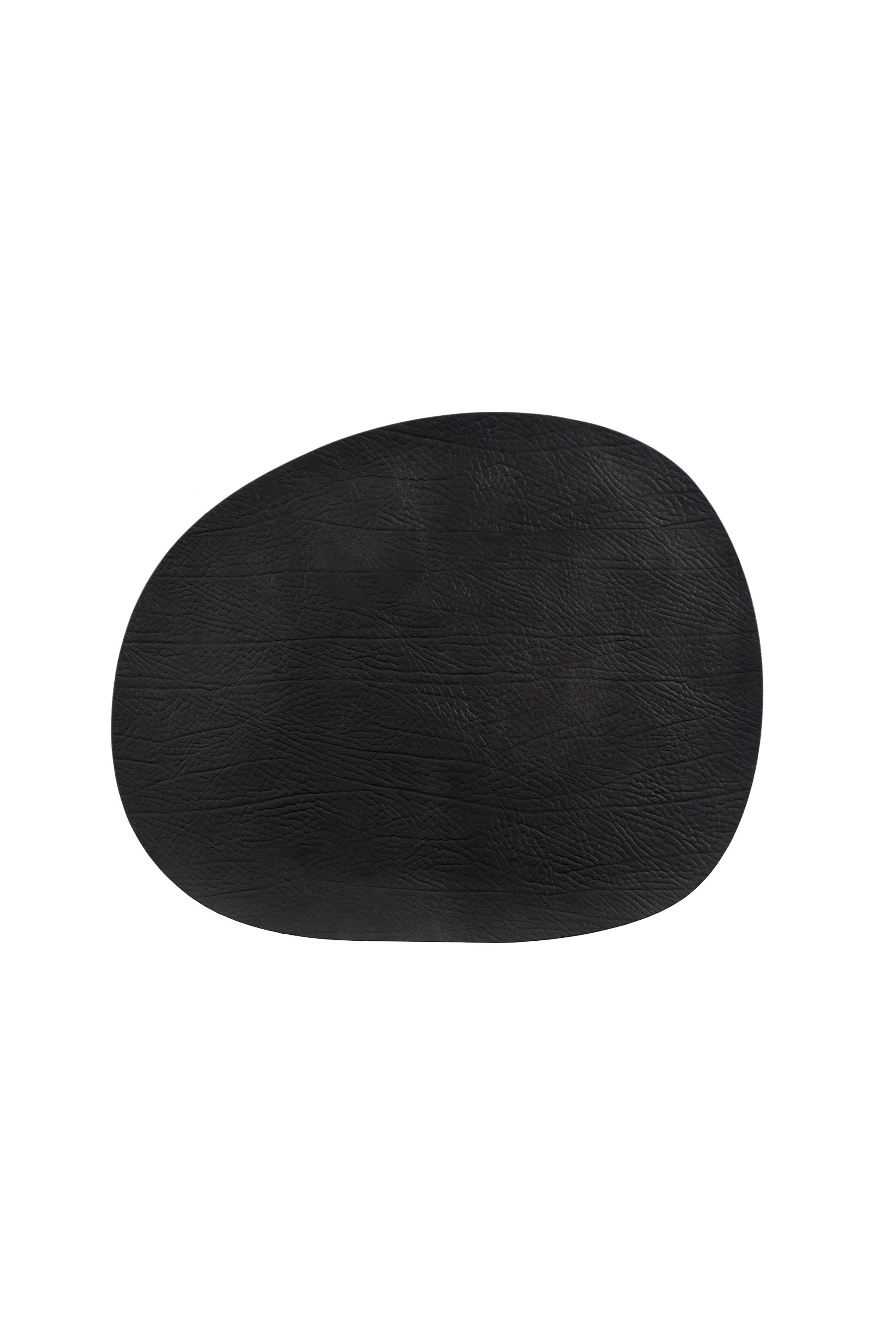 RAW Buffalo Recycled Leather Placemat  | Aida | Home of Solinfo