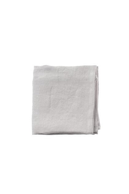 RAW Linen - napkin light grey 4 pack | Aida | Home of Solinfo