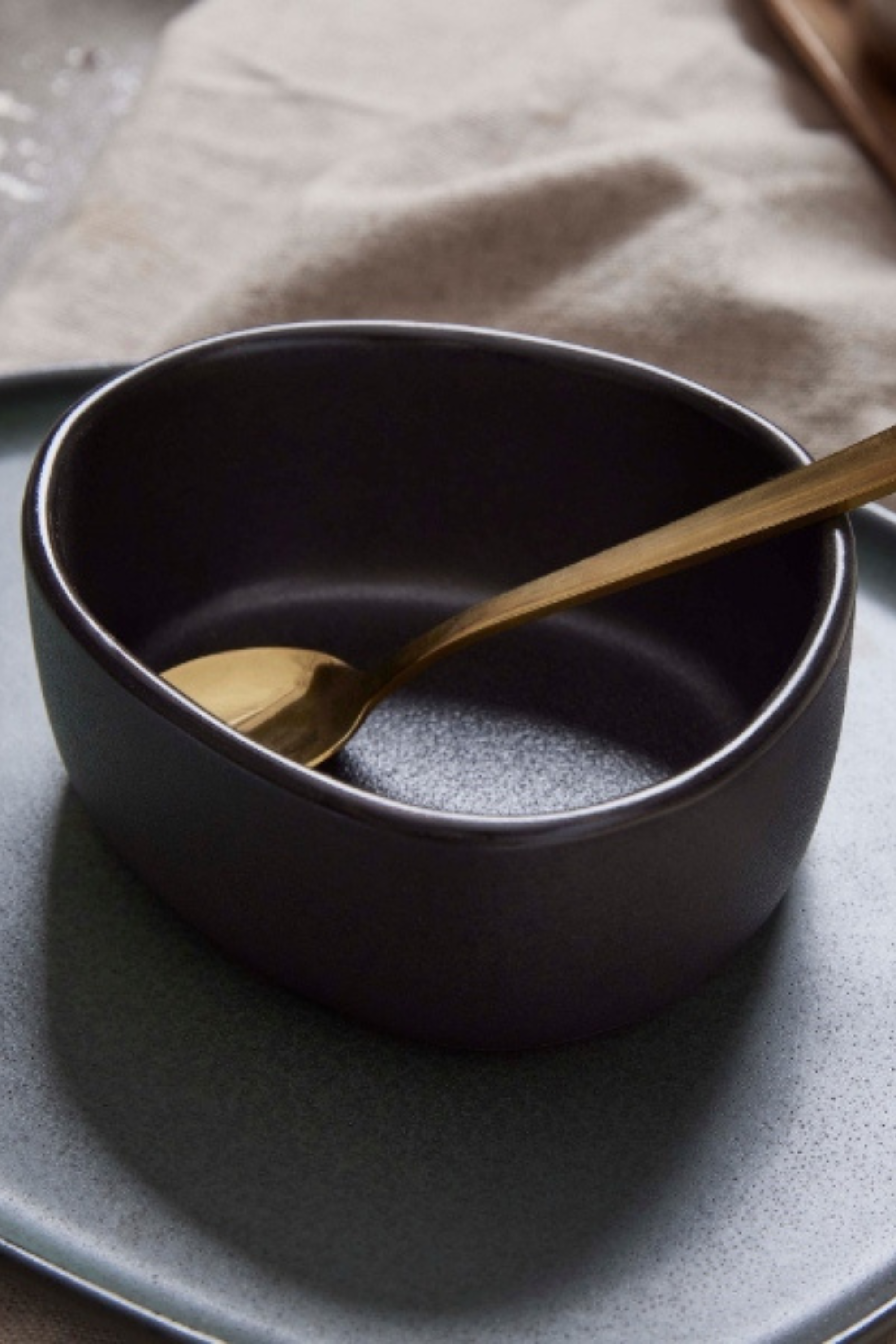 RAW Organic Titanium Black - bowl