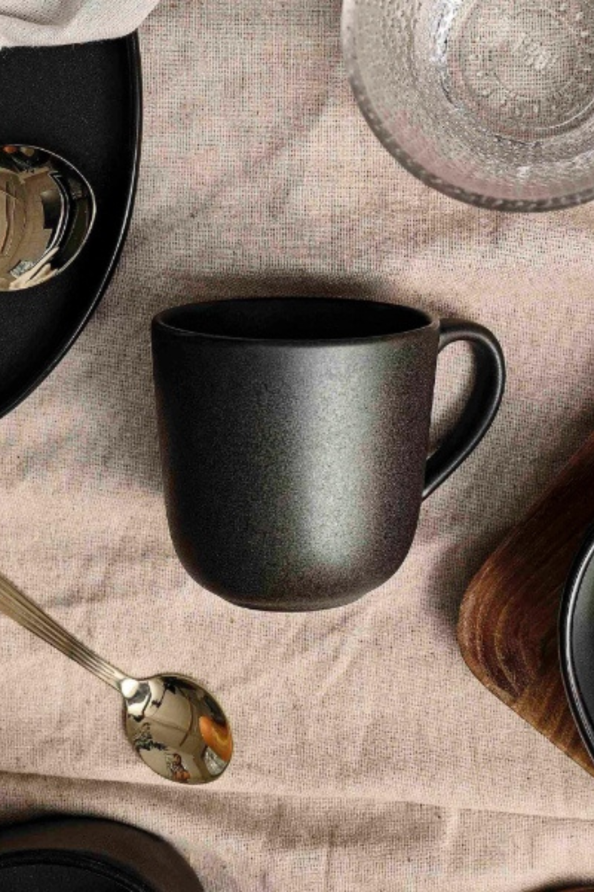 RAW Titanium Black - coffe cup