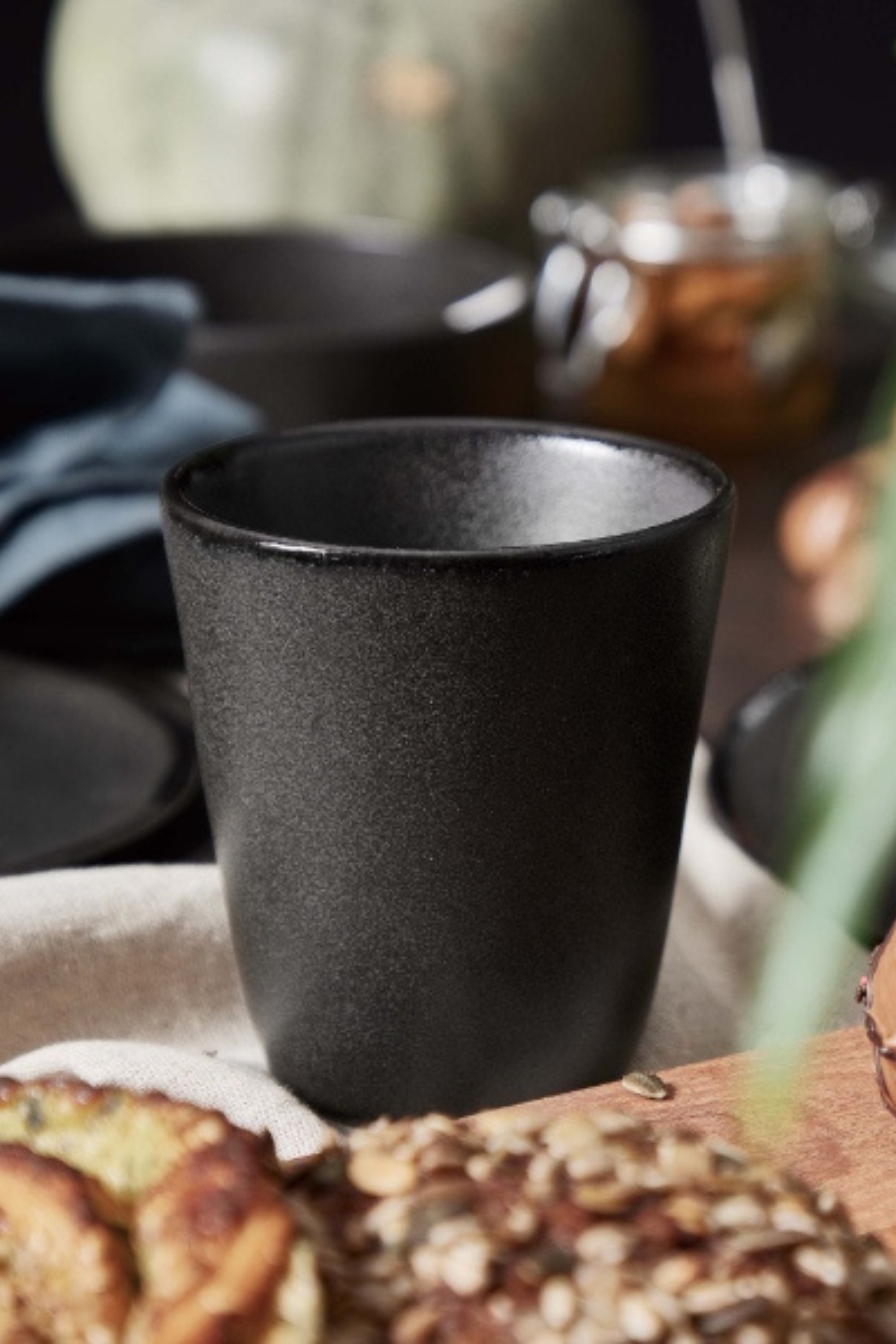 RAW Titanium Black - double wall mug