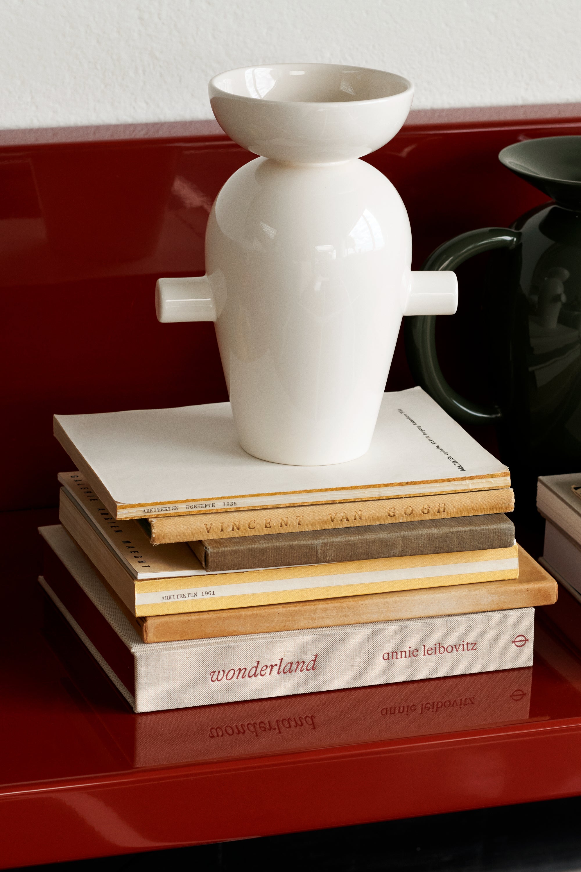 Momento JH40 krémszínű váza