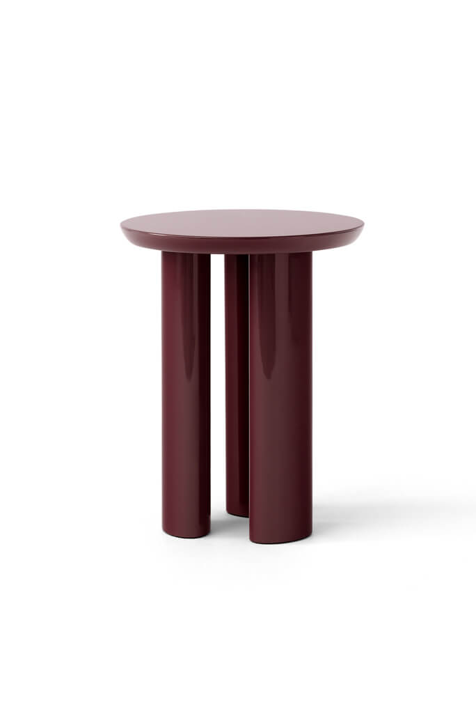 Tung JA3 side table burgundy red | &Tradition | Home of Solinfo