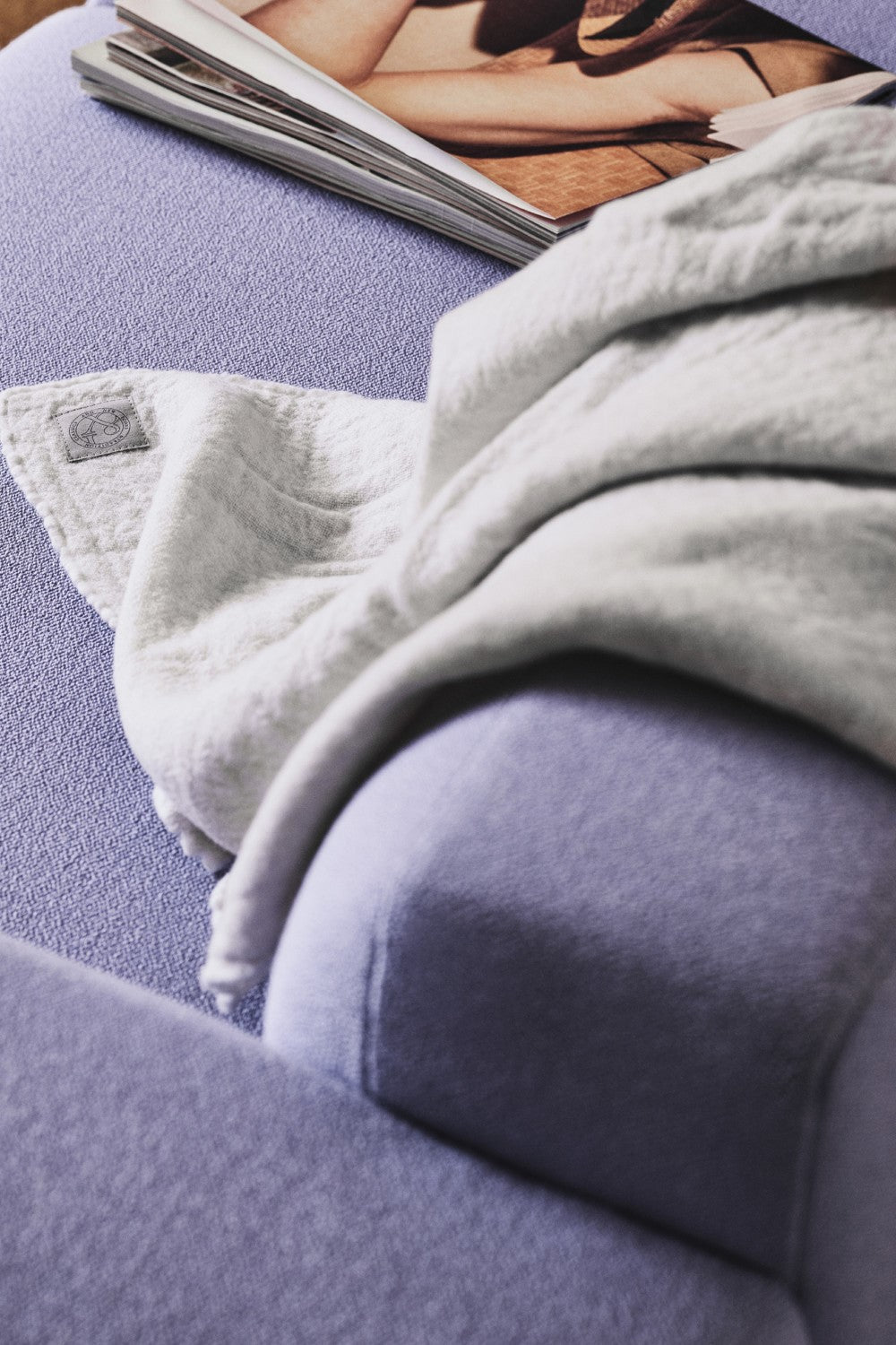 Collect Blanket SC34, Cloud&Milk/Merino | &Tradition | Home of Solinfo