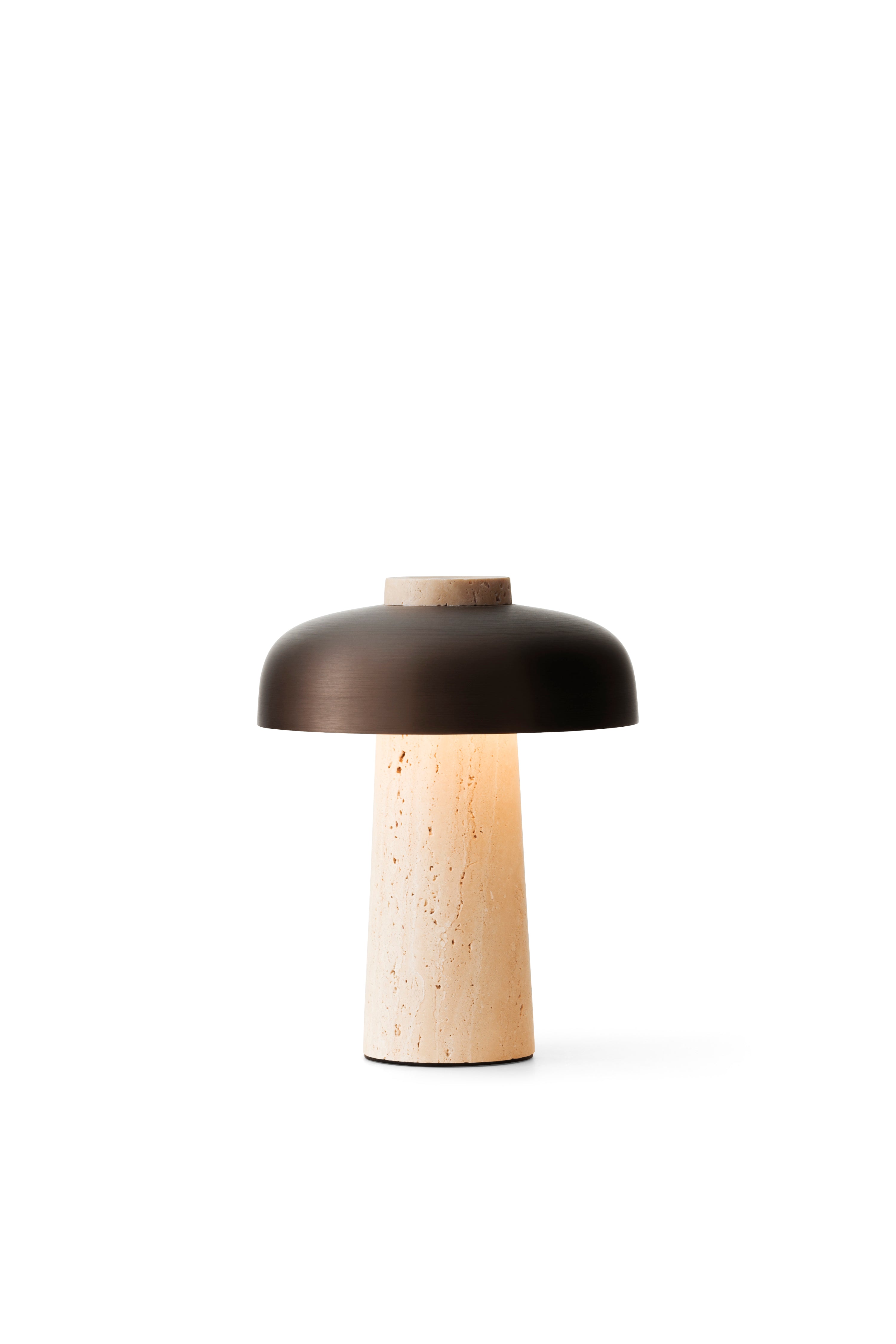 Reverse table lamp, portable