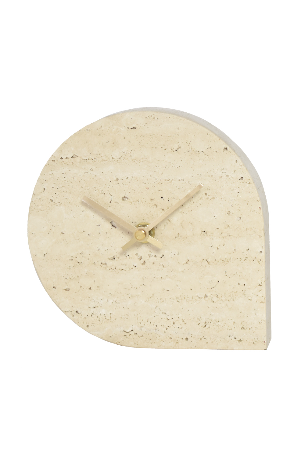 STILLA travertine clock | AYTM | Home of Solinfo