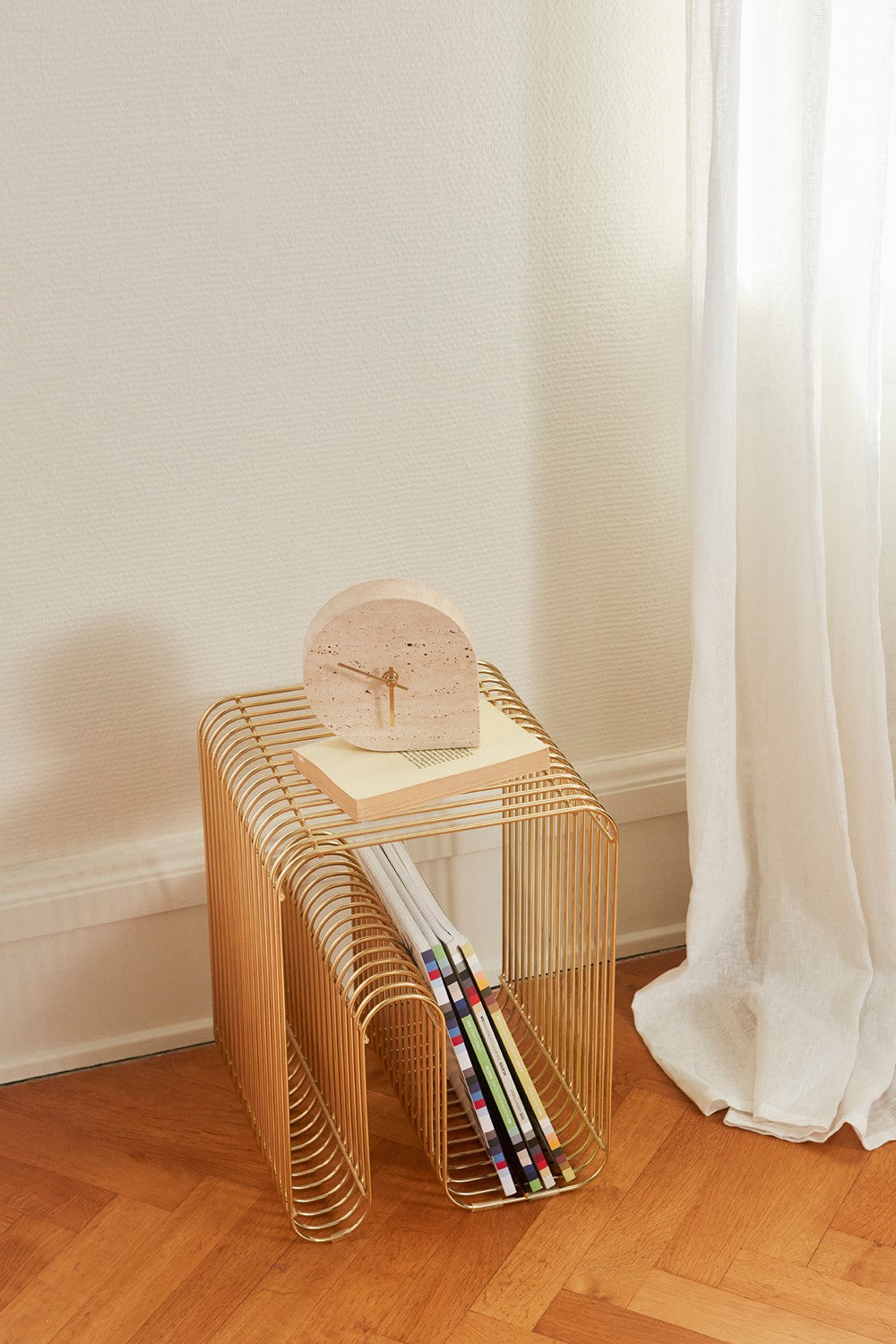 STILLA travertine clock | AYTM | Home of Solinfo