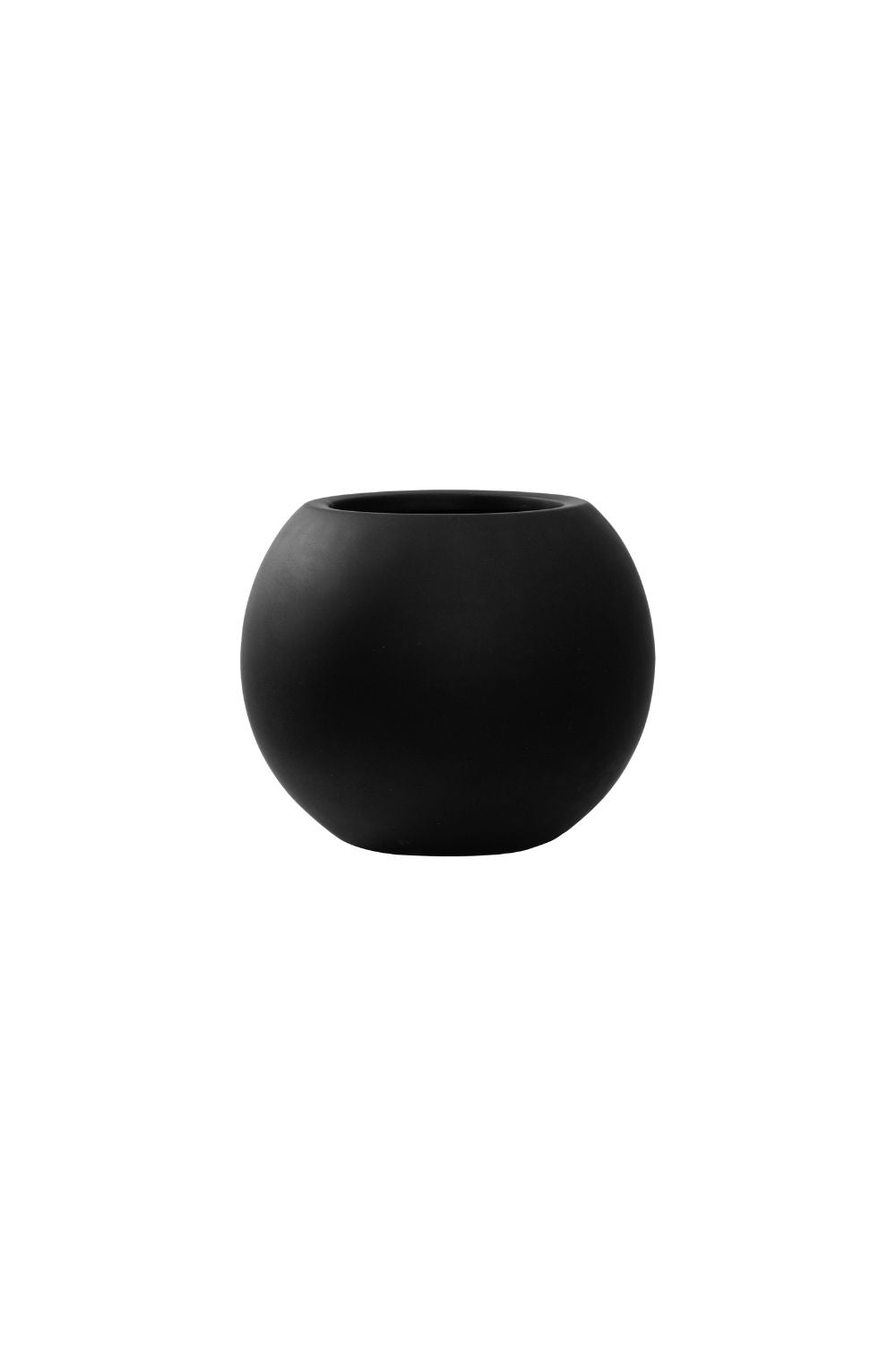 Beth S Black Flowerpot | Pottery Pots | Home of Solinfo