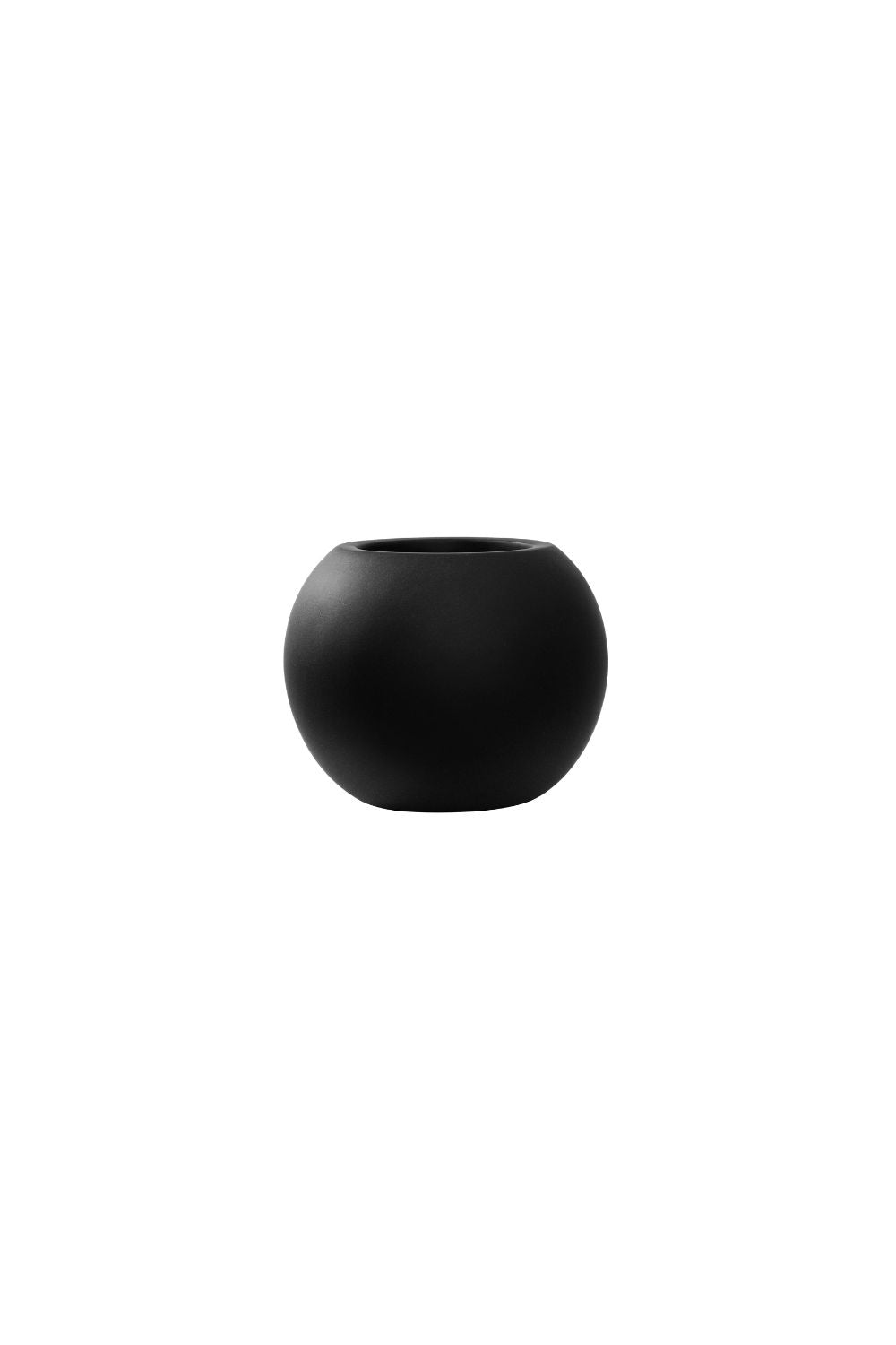 Beth XS Black Flowerpot | Pottery Pots | Home of Solinfo