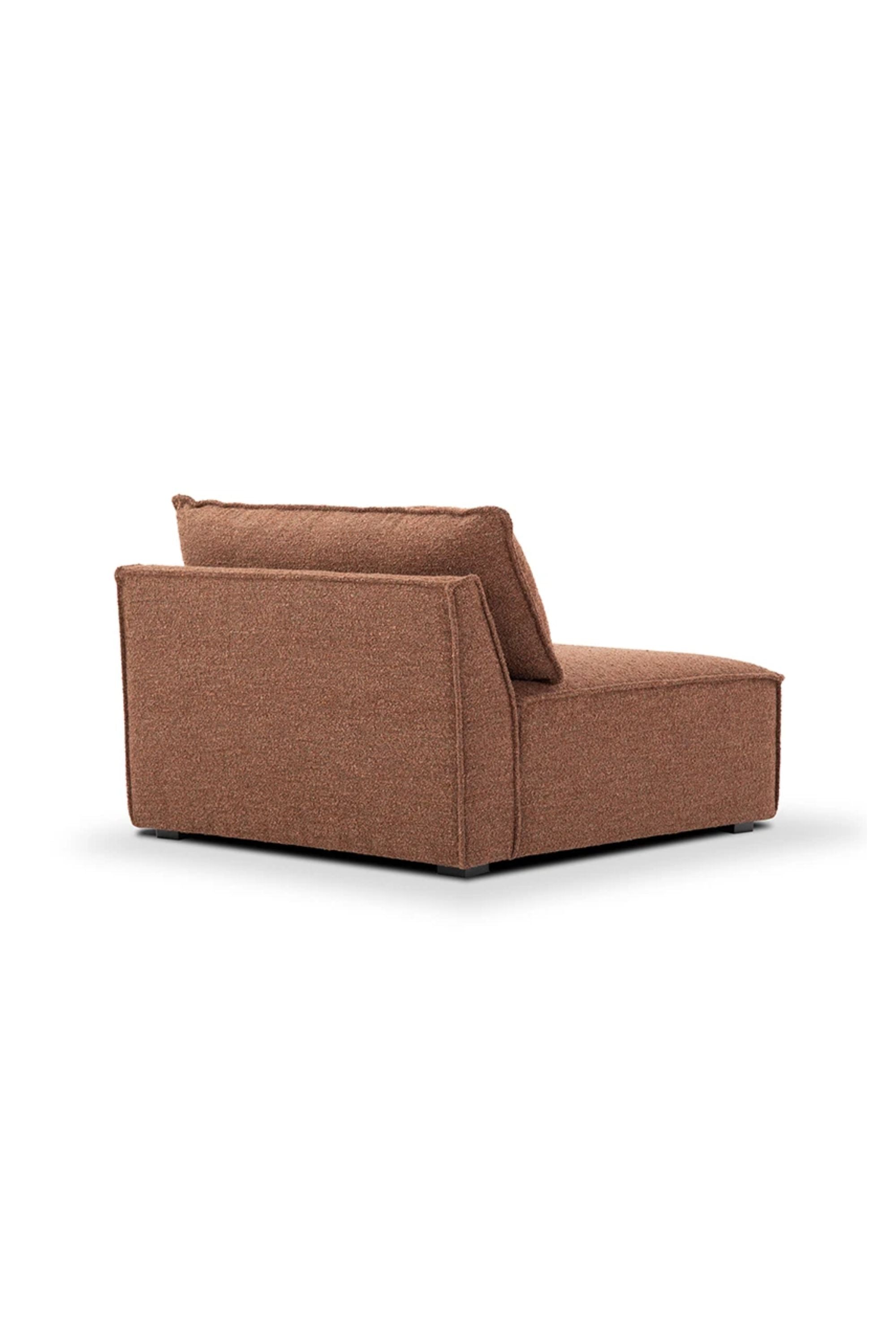 Daphne Sofa Module 1 Pebble Rust