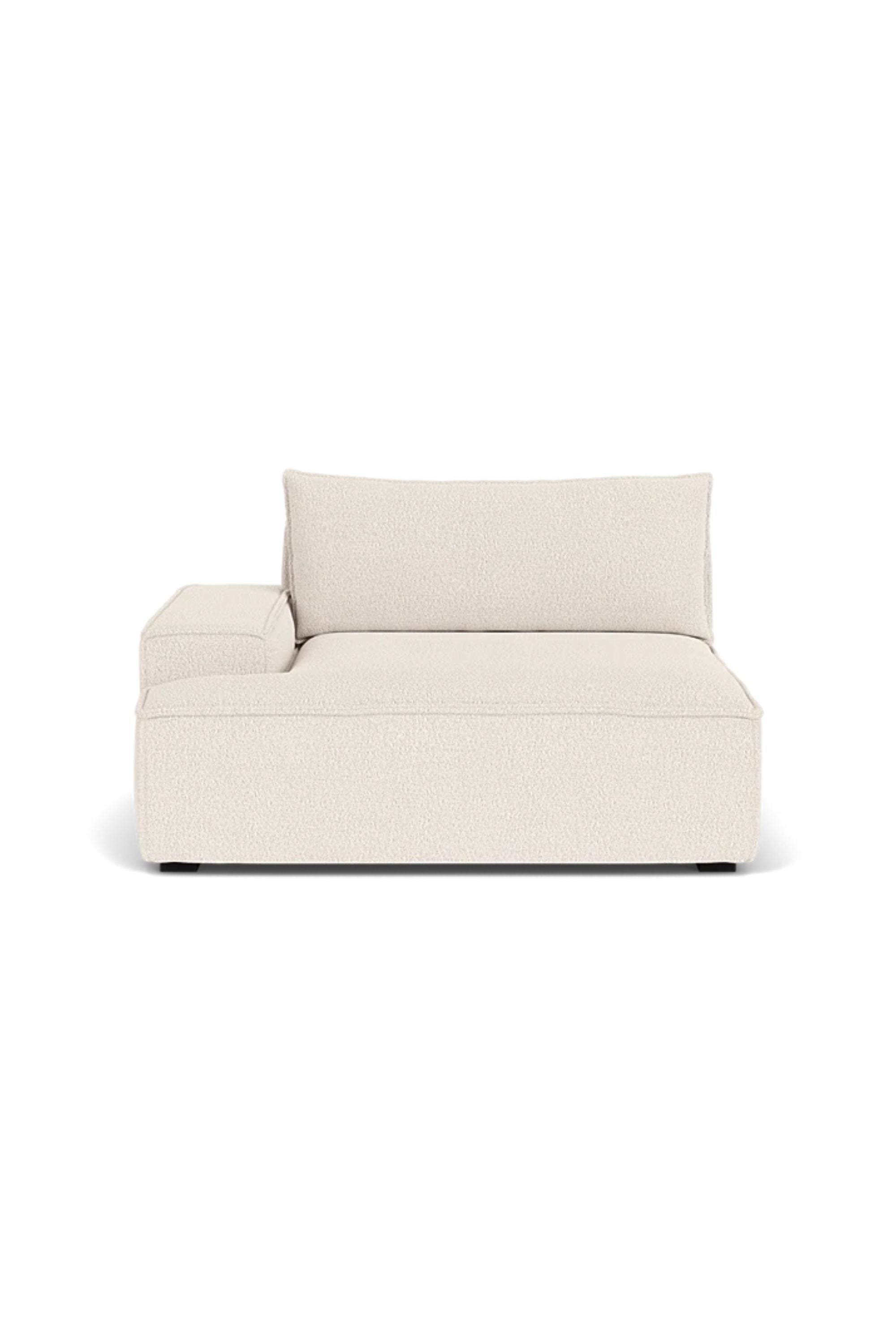 Daphne Sofa Module Left Armrest Maya Cream