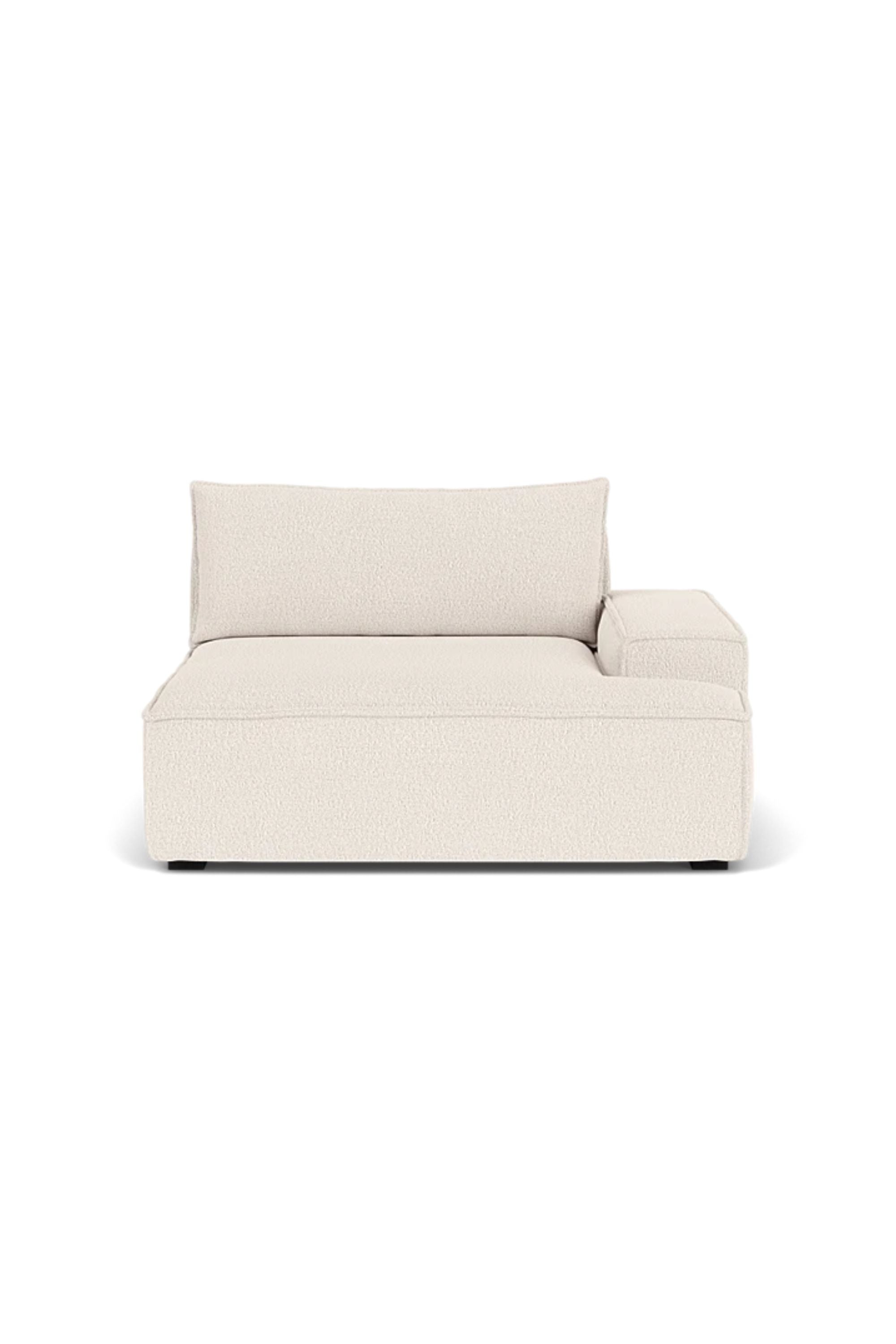 Daphne Sofa Module Right Armrest Maya Cream