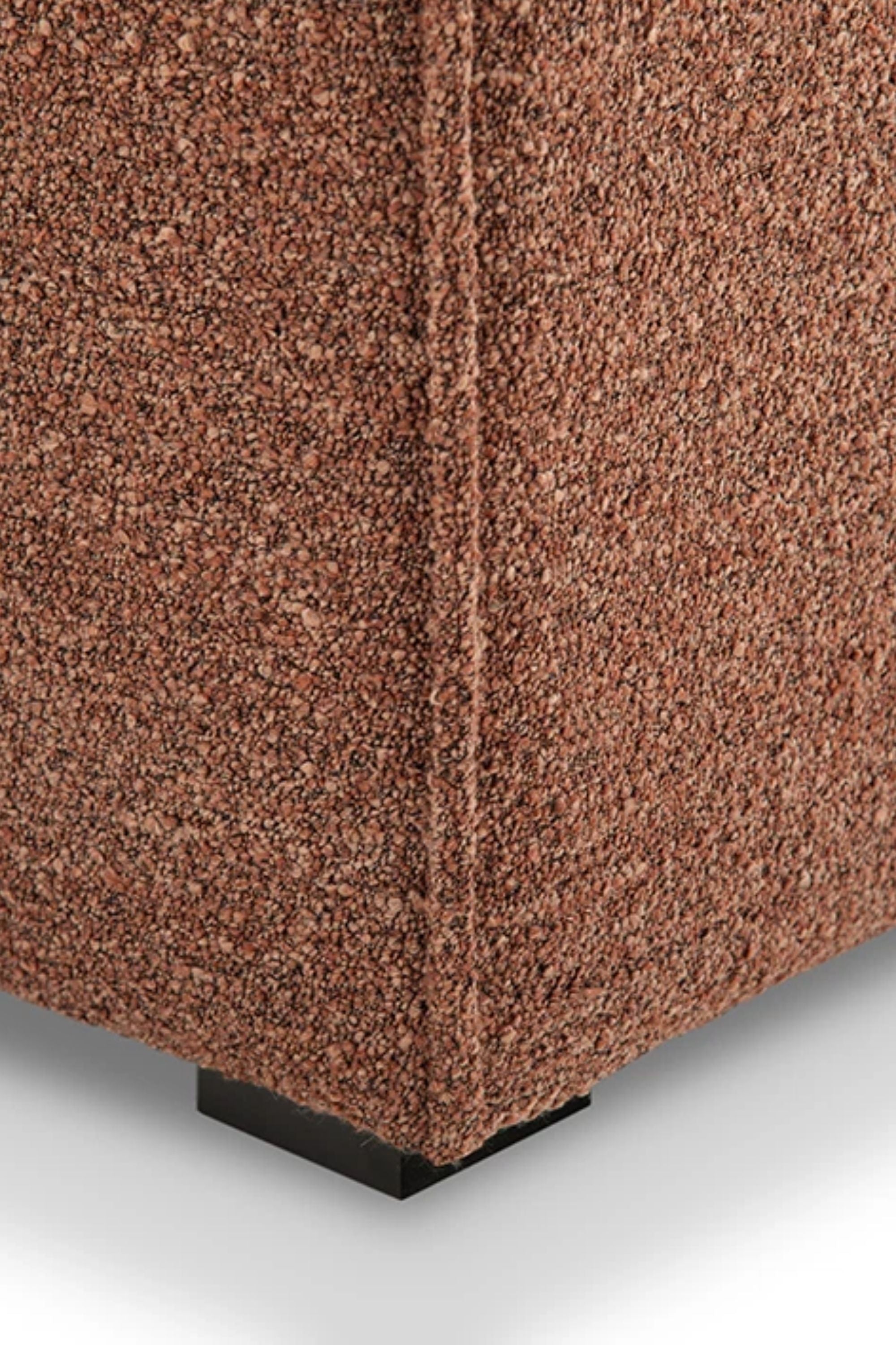 Daphne Sofa Module Right Armrest Pebble Rust