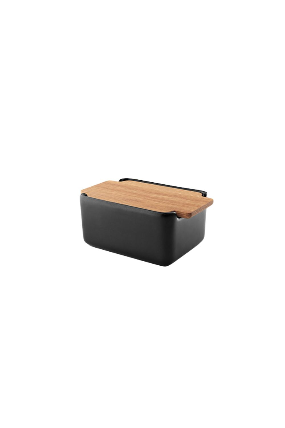 Nordic kitchen butter dish with oak lid | Eva Solo | Home of Solinfo