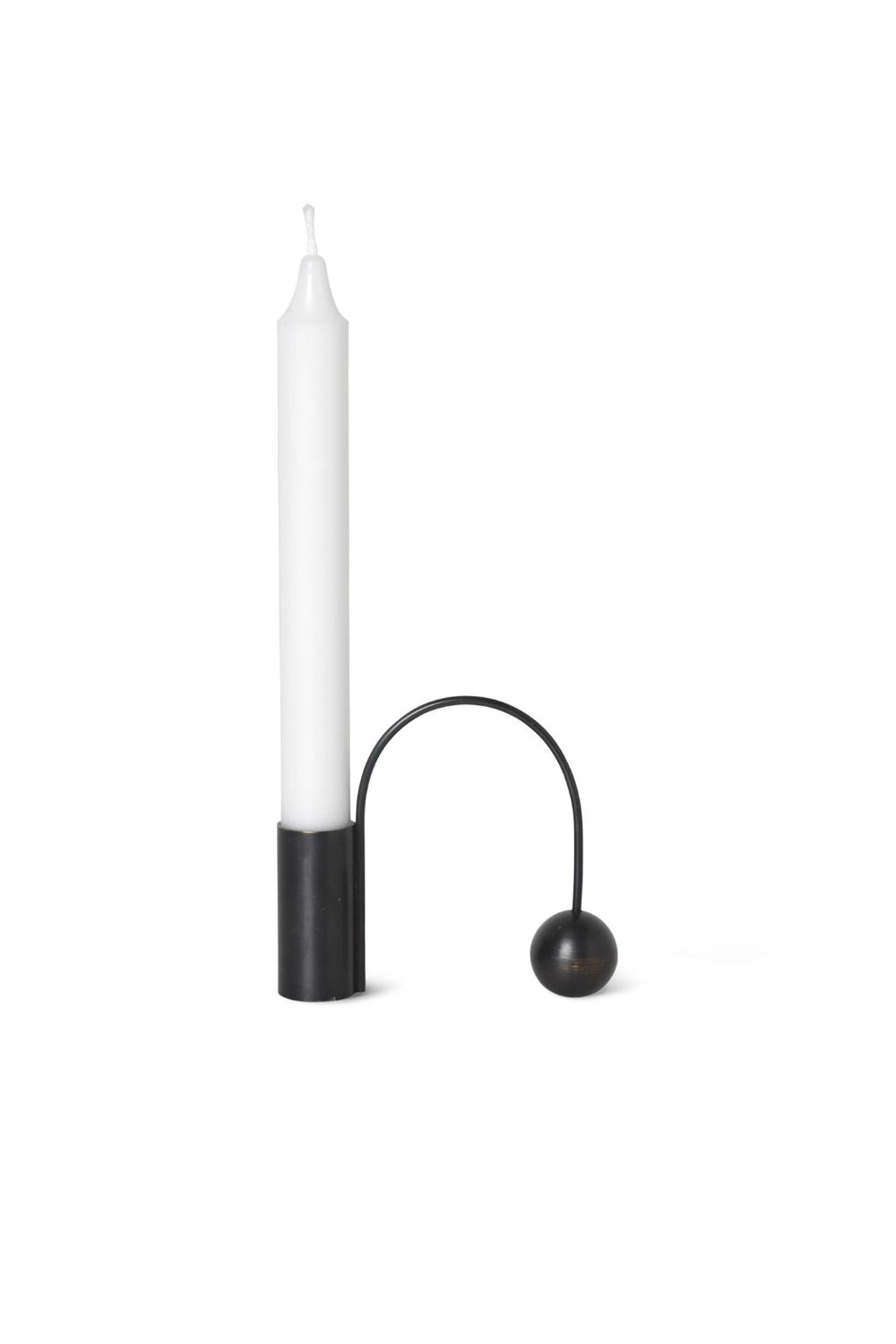 Balance Candle Black Brass | ferm LIVING | Home of Solinfo