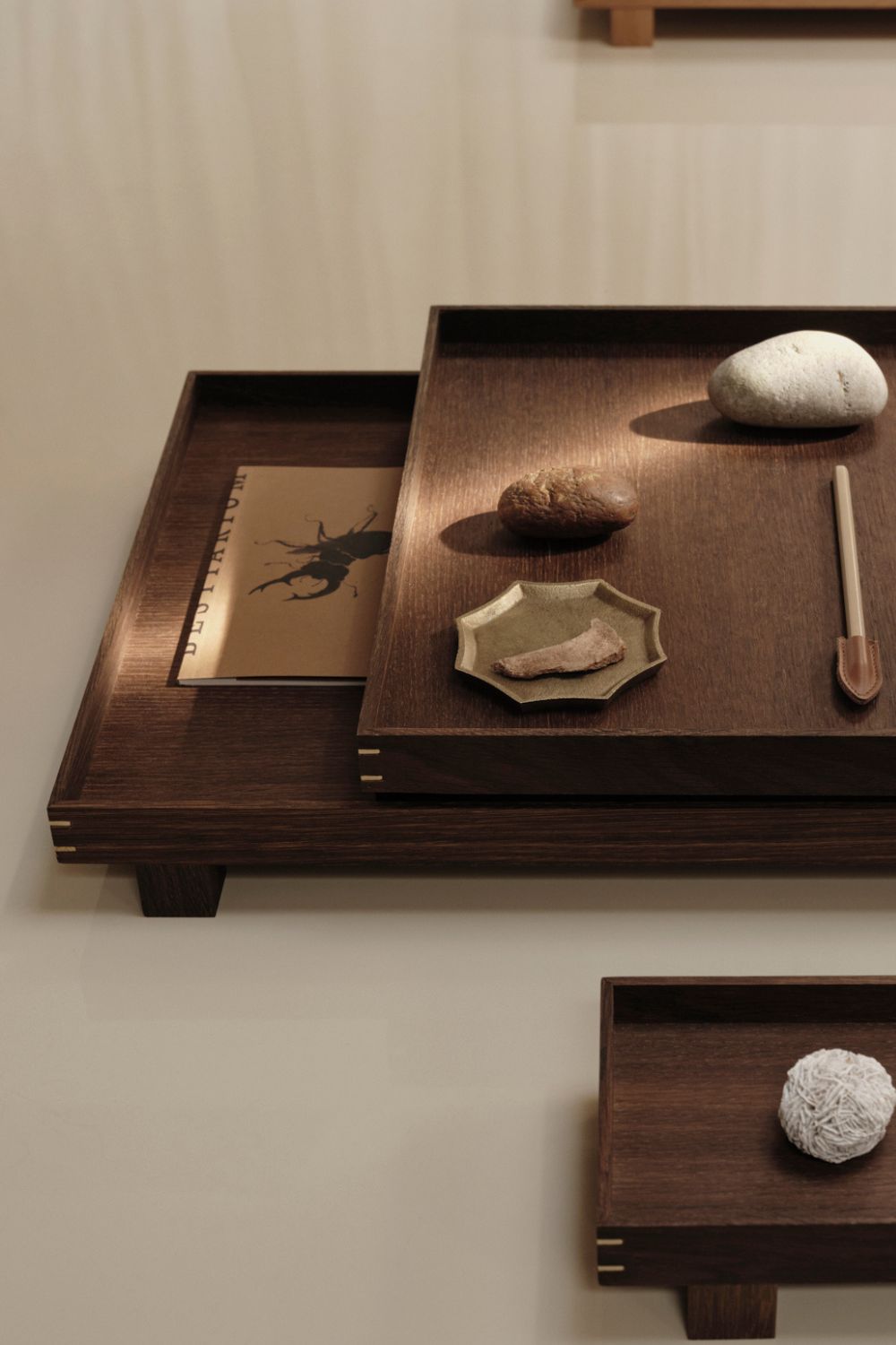 Bon Smoked Oak Tray Large | ferm LIVING | Home of Solinfo