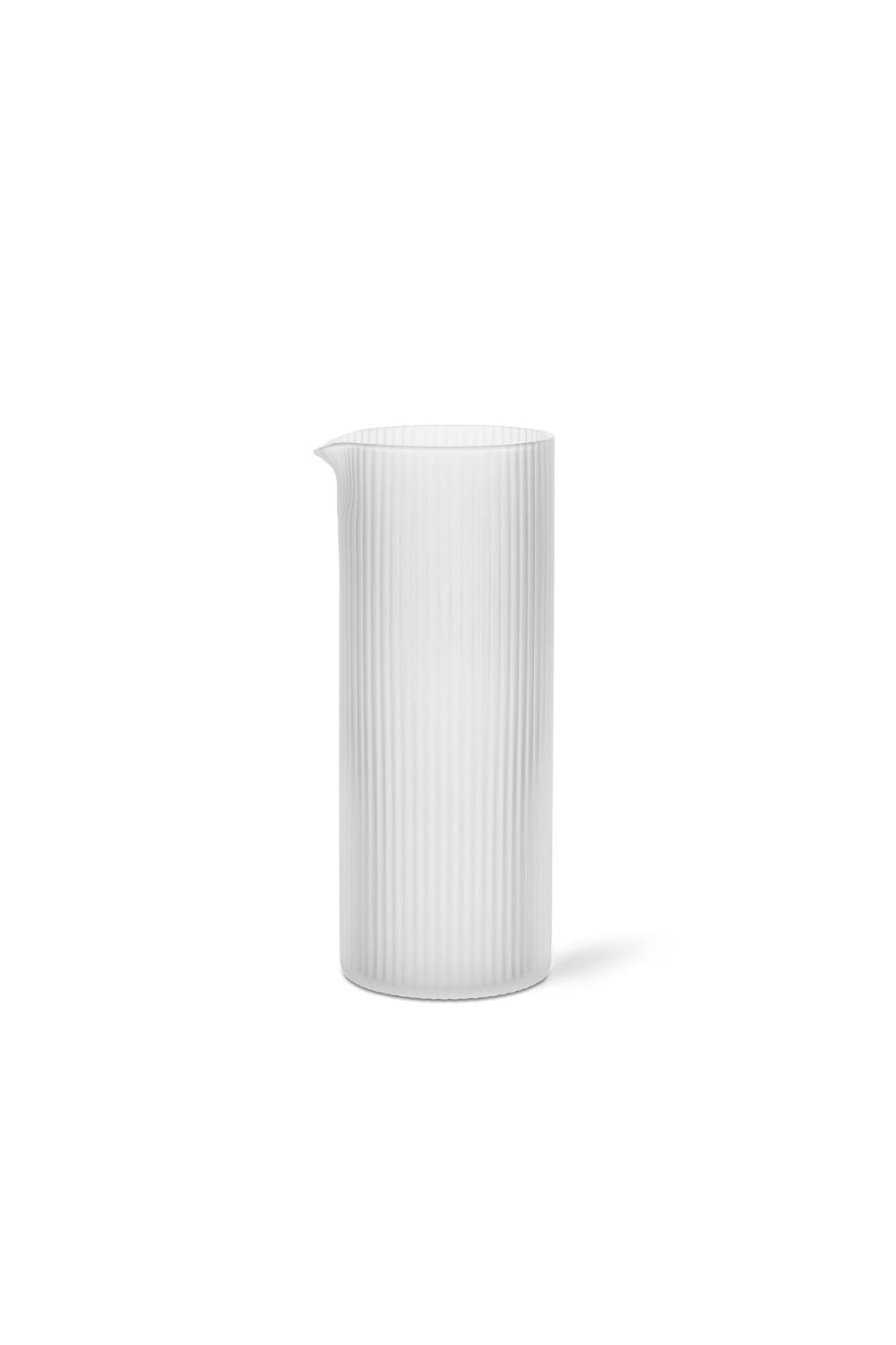 Ripple Milk Jug Frosted | ferm LIVING | Home of Solinfo