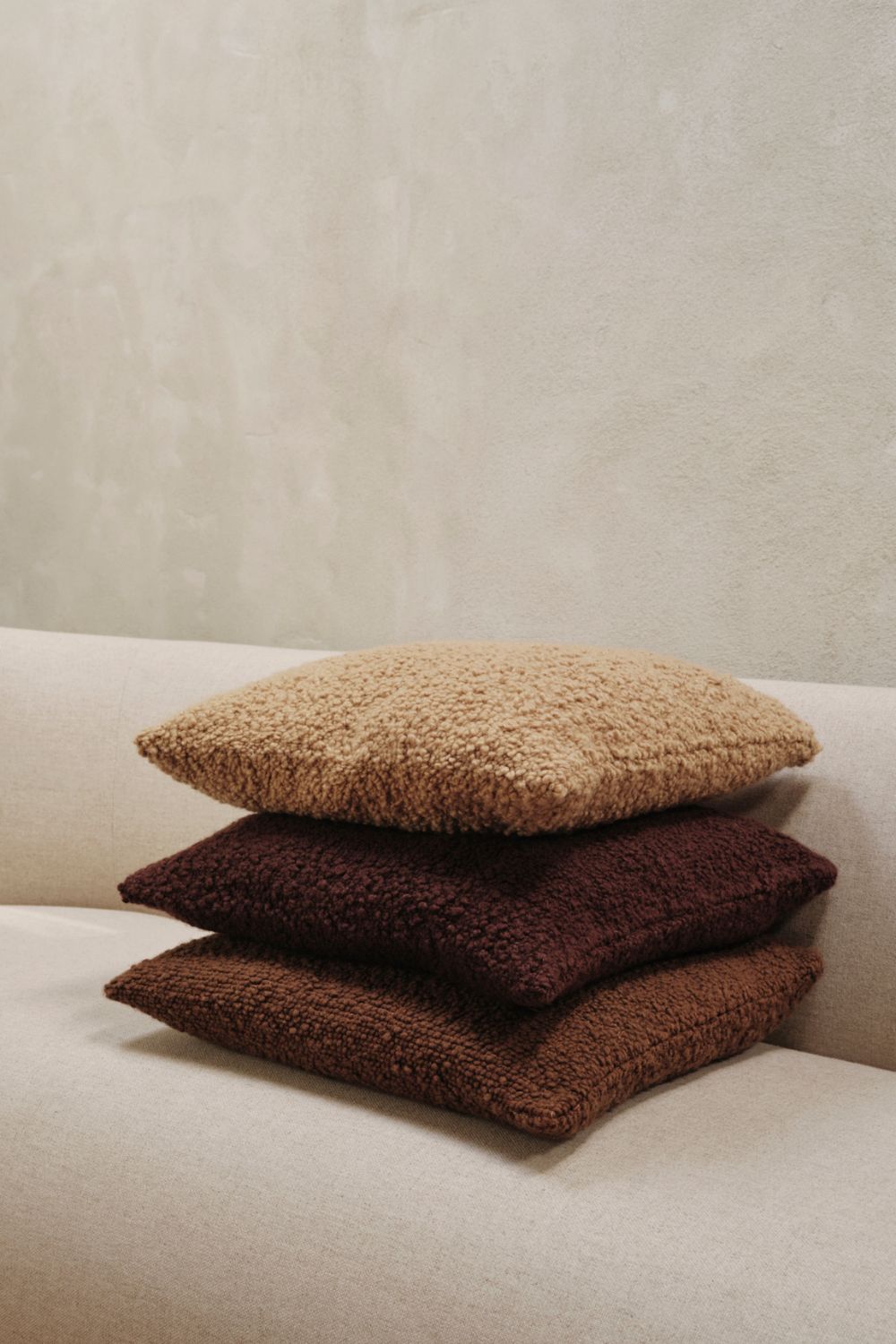 Moor Cushion Dark Pecan | ferm LIVING | Home of Solinfo