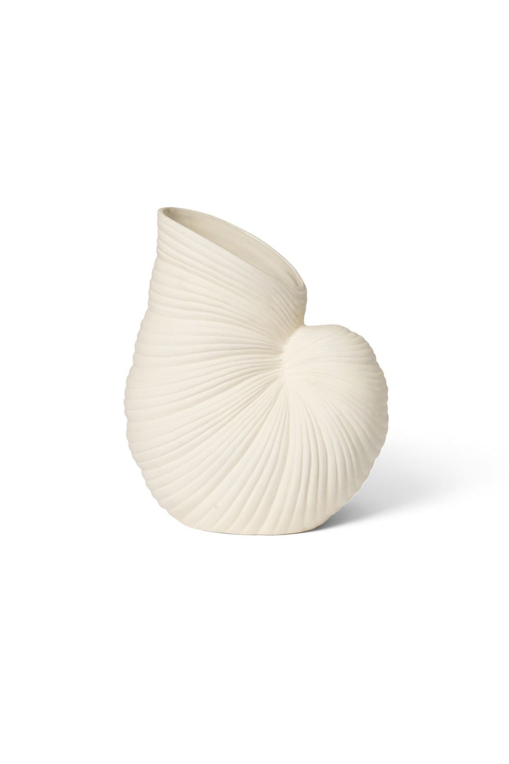 Shell Vase Off-white | ferm LIVING | Home of Solinfo