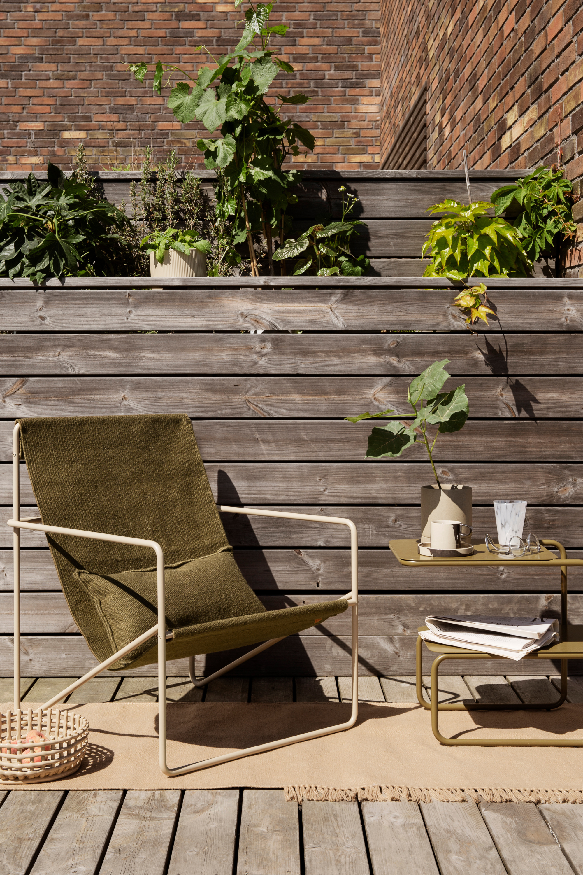 Desert olivazöld párna