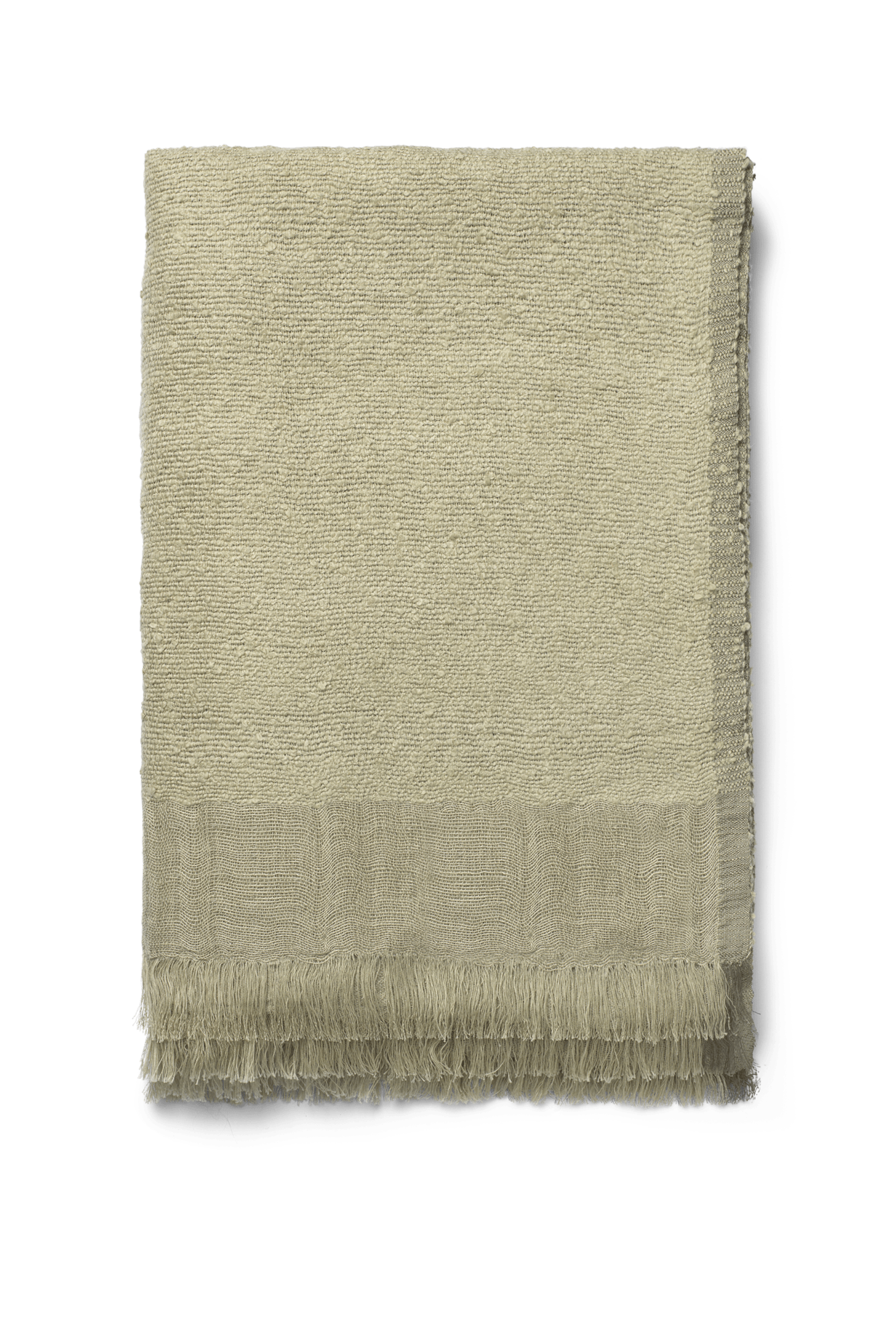 Weaver Throw grey green