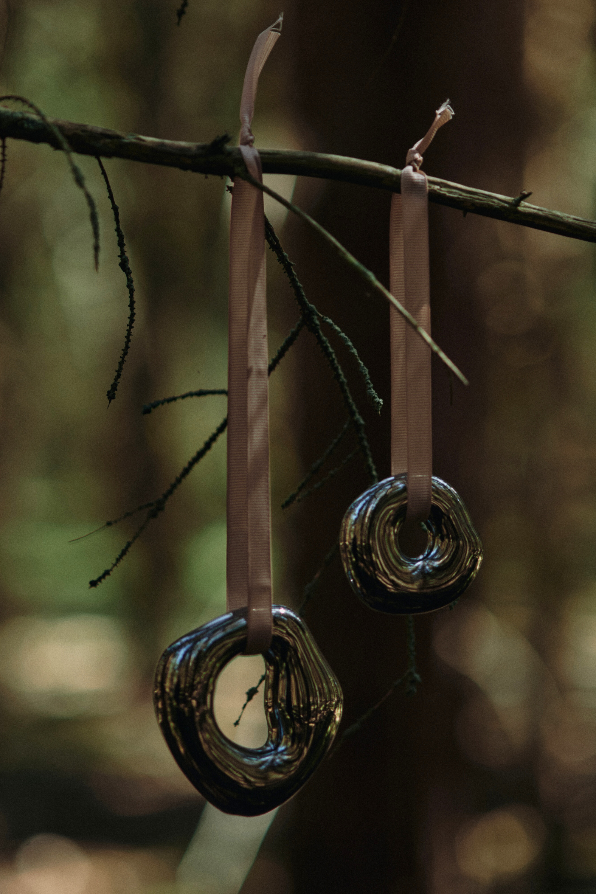 Orrith díszek 2 darabos ezüst szett