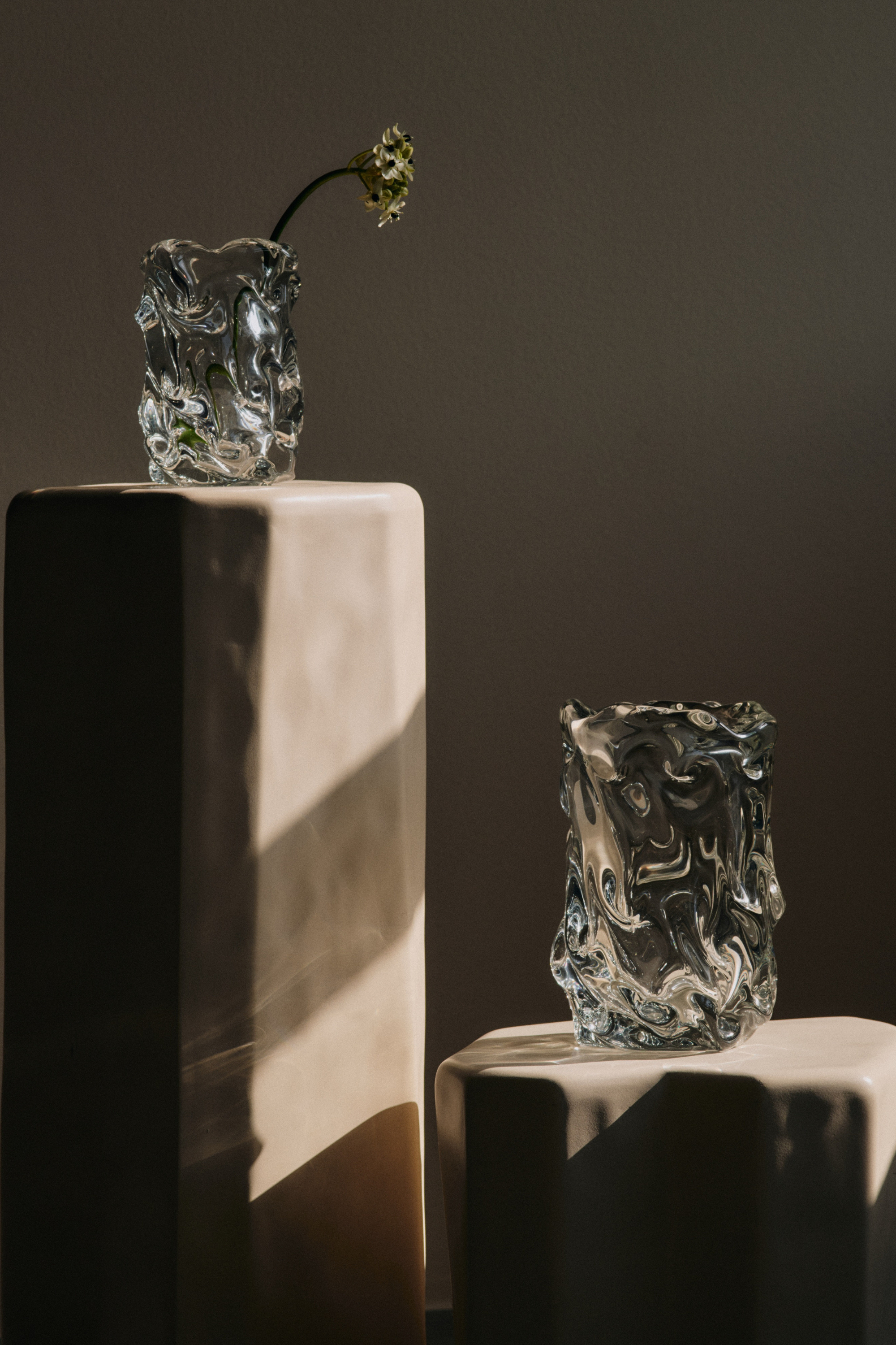 Virelle Vase H18 clear