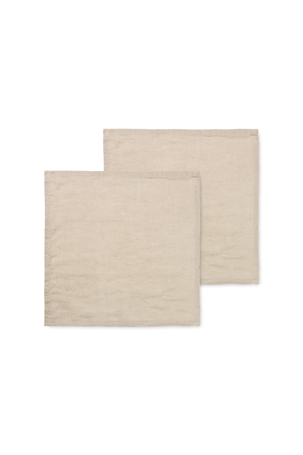 Linen Napkins Set of 2 Natural | ferm LIVING | Home of Solinfo