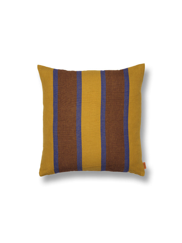 Grand Cushion - Lime/Bright Blue/Choco| ferm LIVING | Home of Solinfo