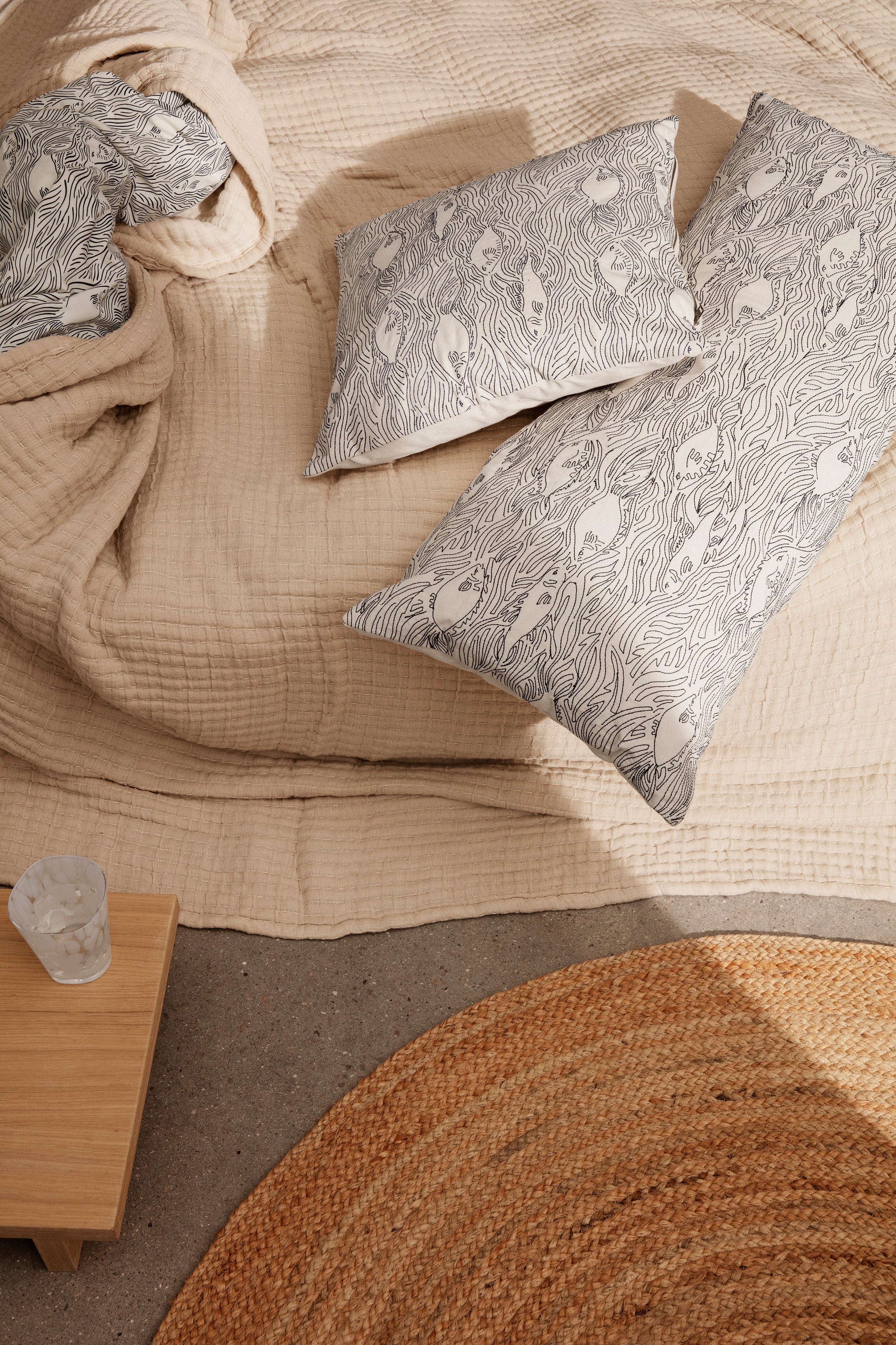 Stream Cushion Long | ferm LIVING | Home of Solinfo