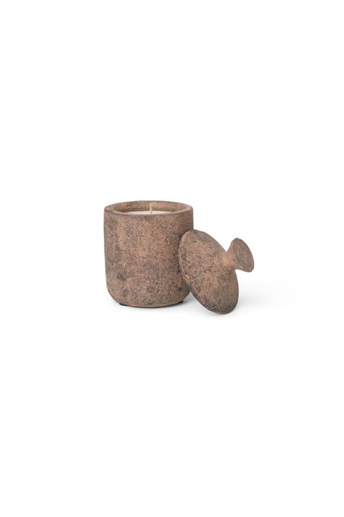 Ura Scented Candle Burned Sienna | ferm LIVING | Home of Solinfo