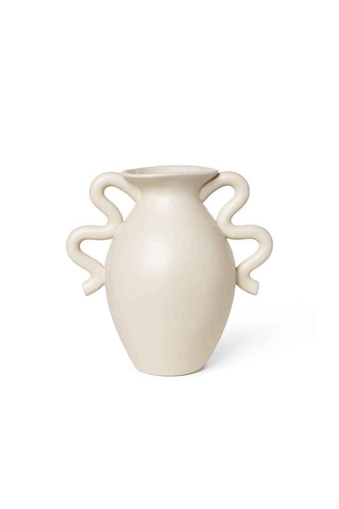 Verso Table Vase Cream | ferm LIVING | Home of Solinfo