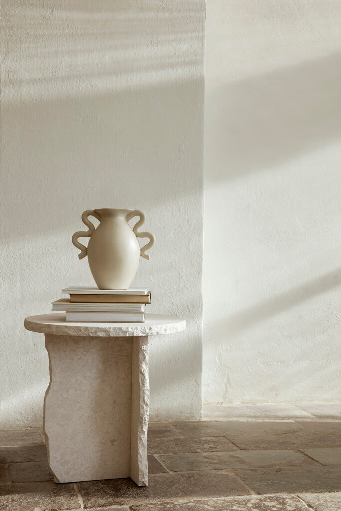 Verso Table Vase Cream | ferm LIVING | Home of Solinfo