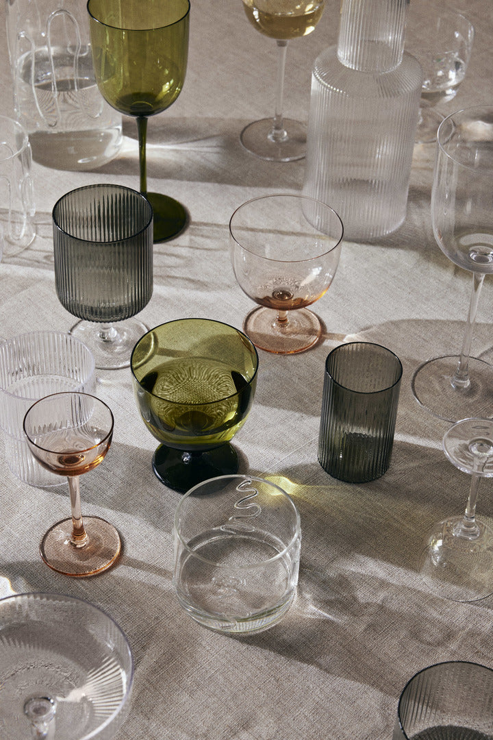 Host Water Glasses - Set of 2 - Moss Green | ferm LIVING | Home of Solinfo