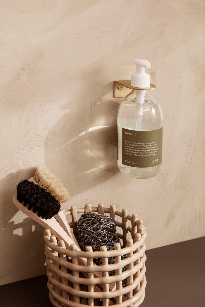 Ceramic Basket - Small Cashmere | ferm LIVING | Home of Solinfo