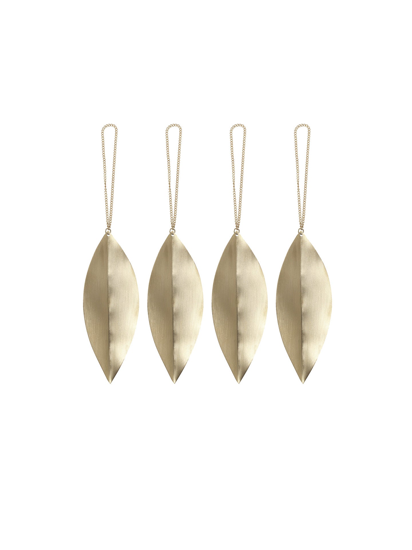 Leaf brass ornaments | ferm LIVING | Home of Solinfo