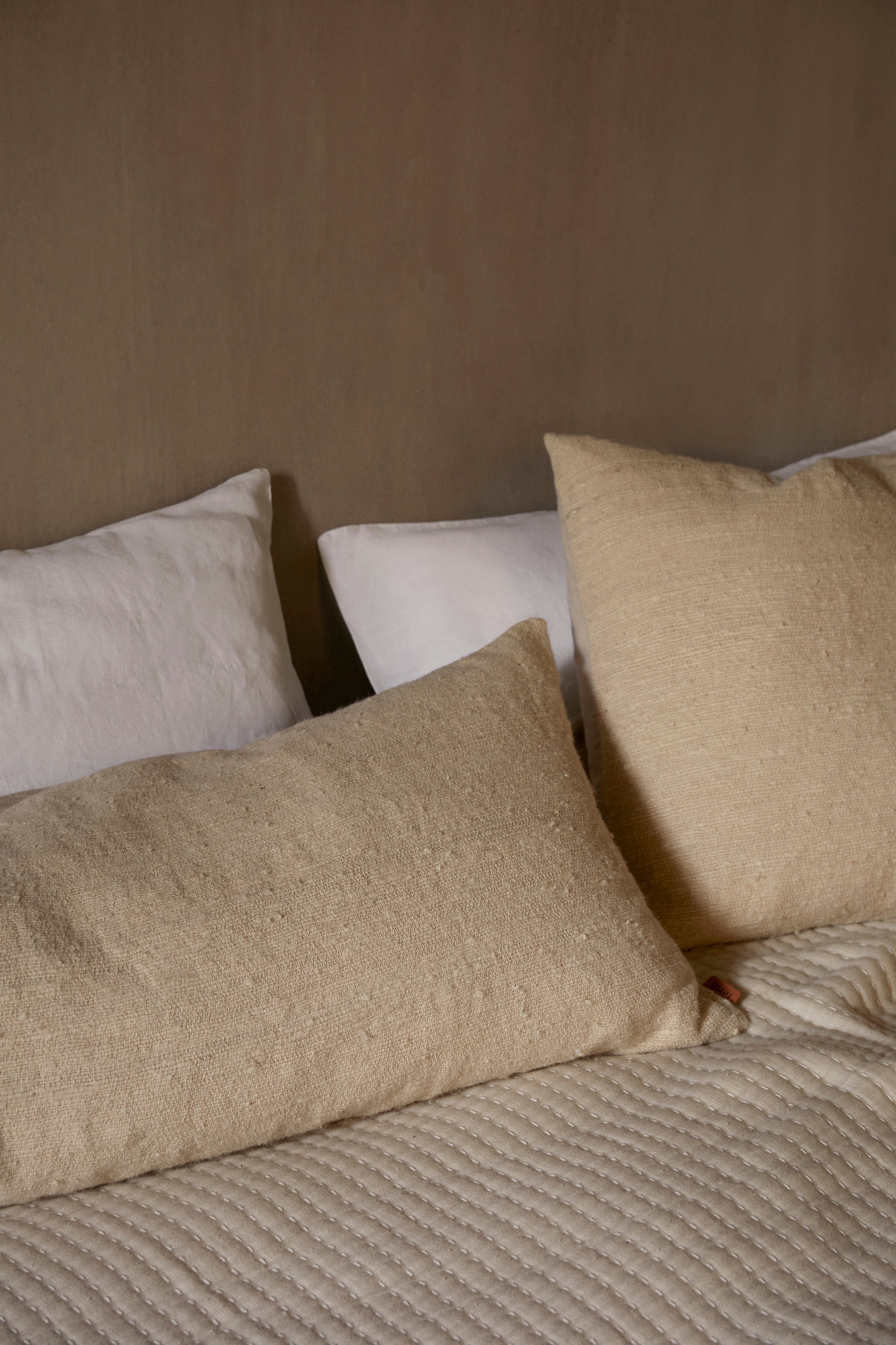 Nettle Cushion - Natural | ferm LIVING | Home of Solinfo
