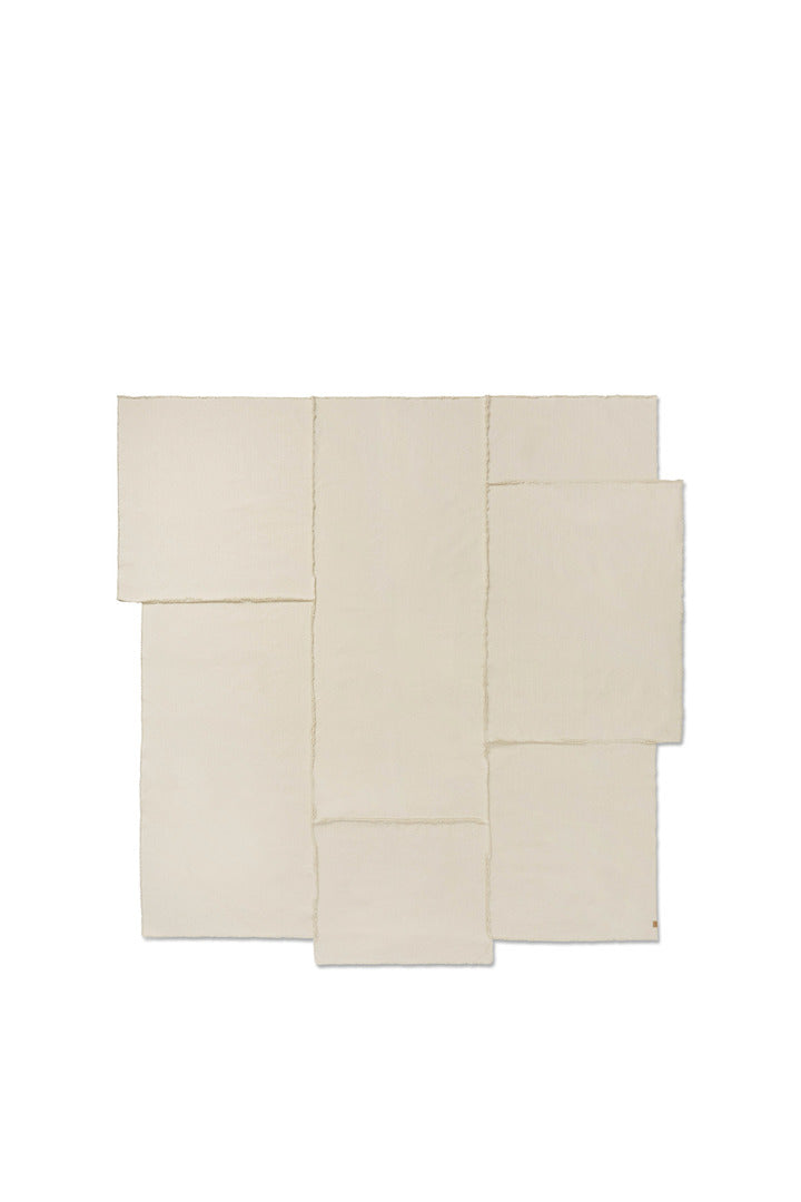 Offset Bedspread - Off-white | ferm LIVING | Home of Solinfo