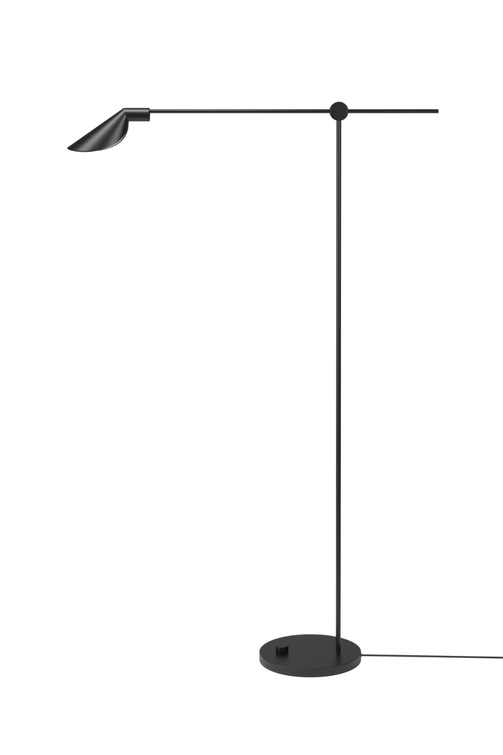 MS Series Floor Lamp Black Steel | Fritz Hansen | Home of Solinfo