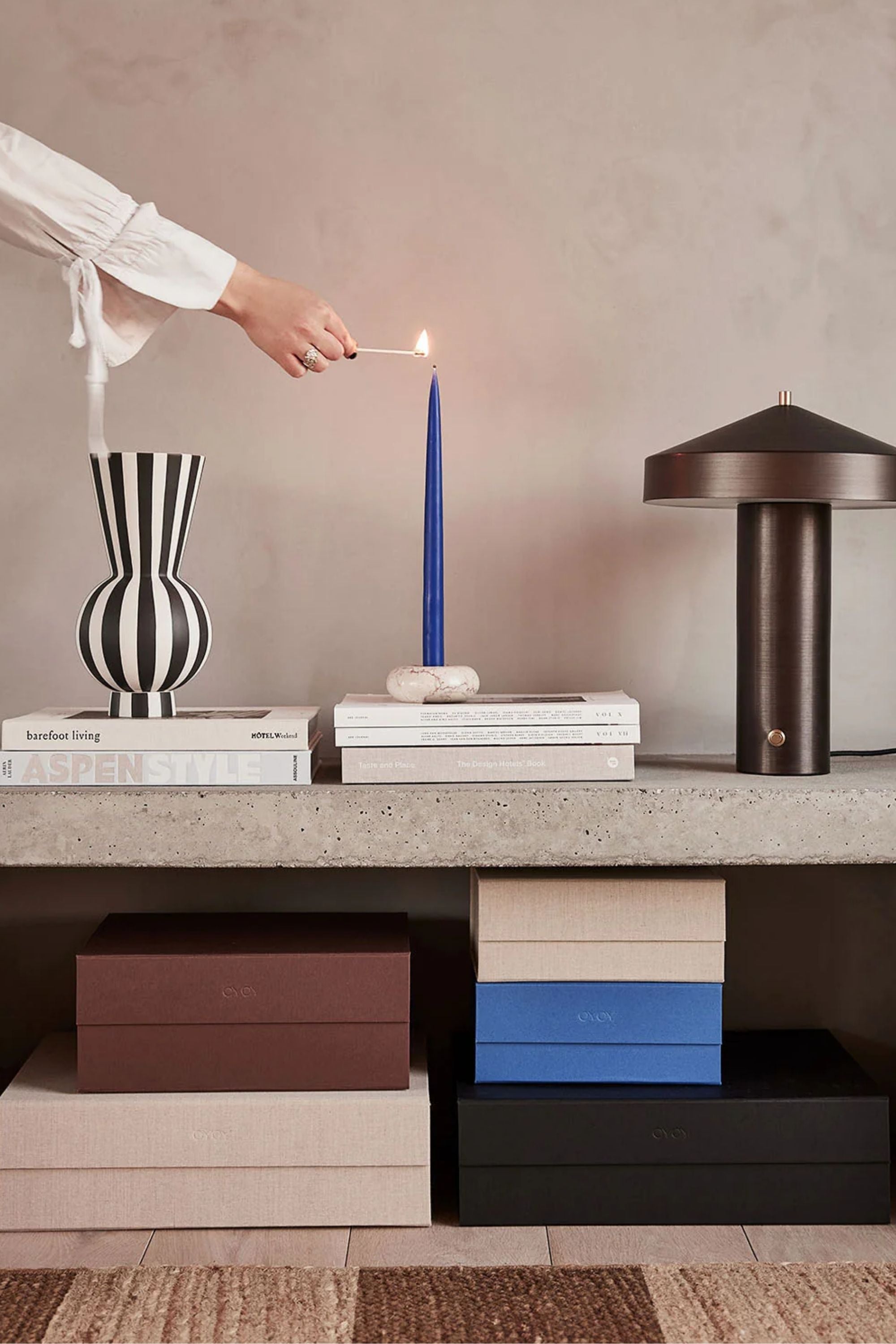 Hako Storages Box Black A3