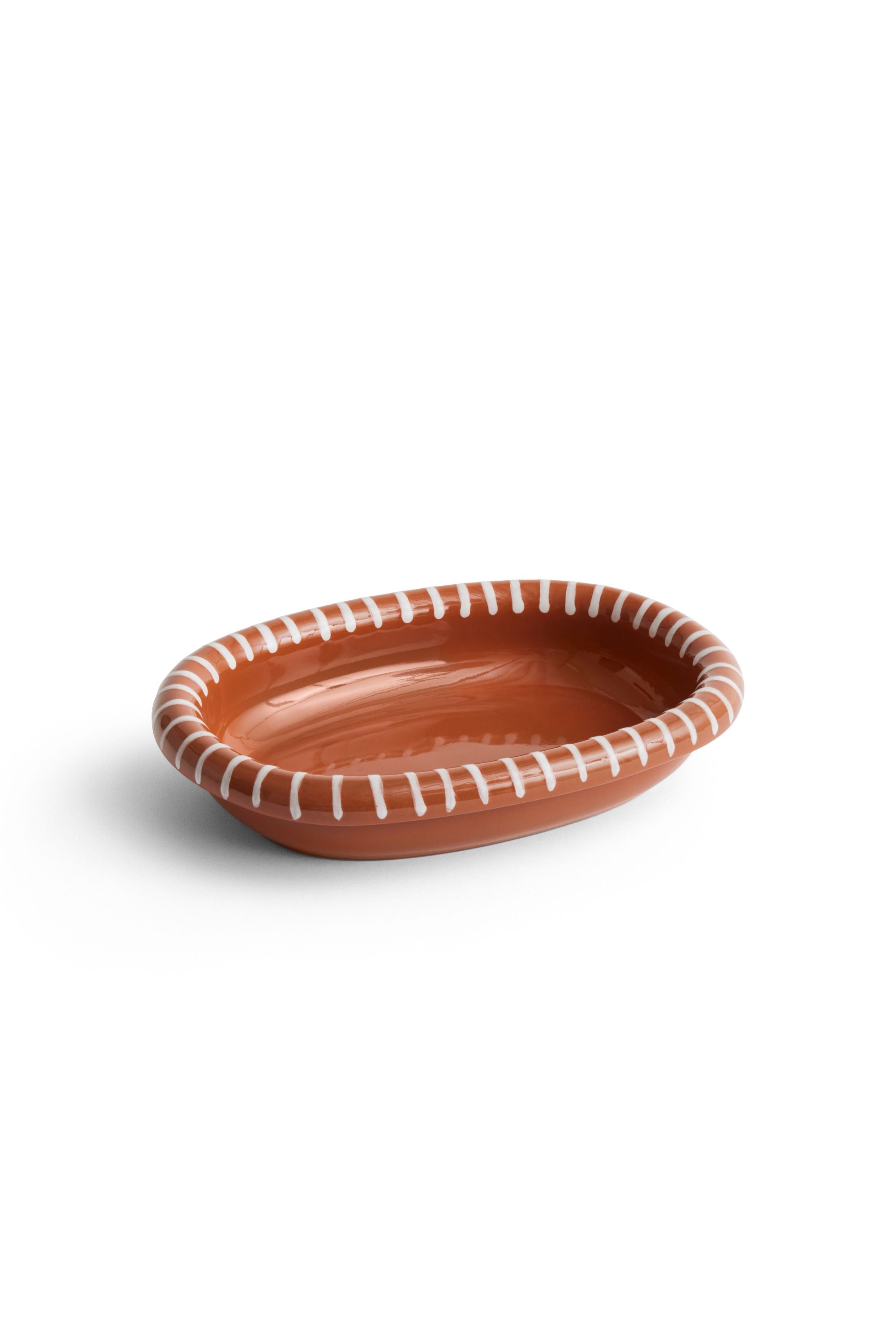 Barro Natural Oval Dish S