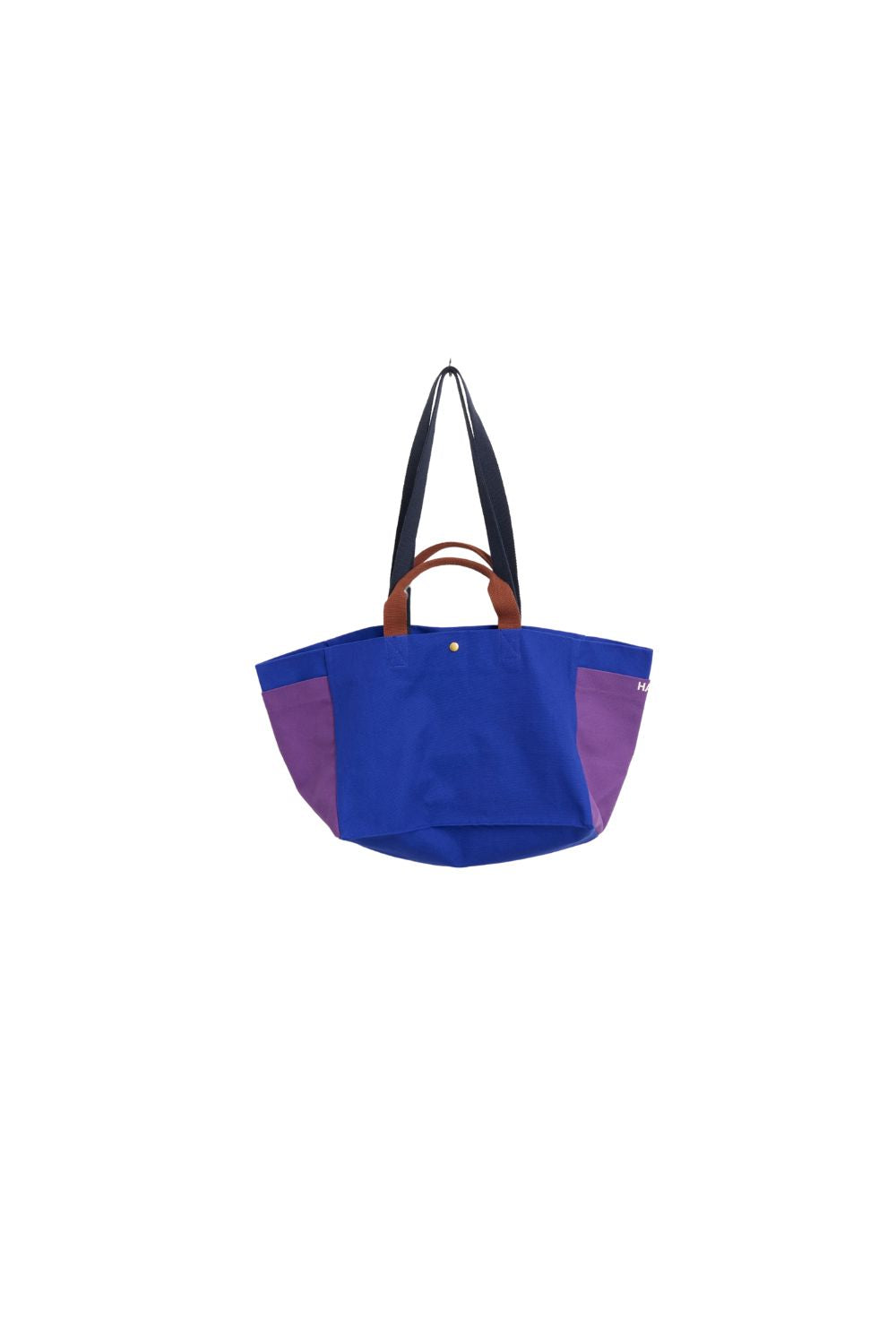 Weekend Bag Organic Small Electric Blue Multi | Hay | Home of Solinfo