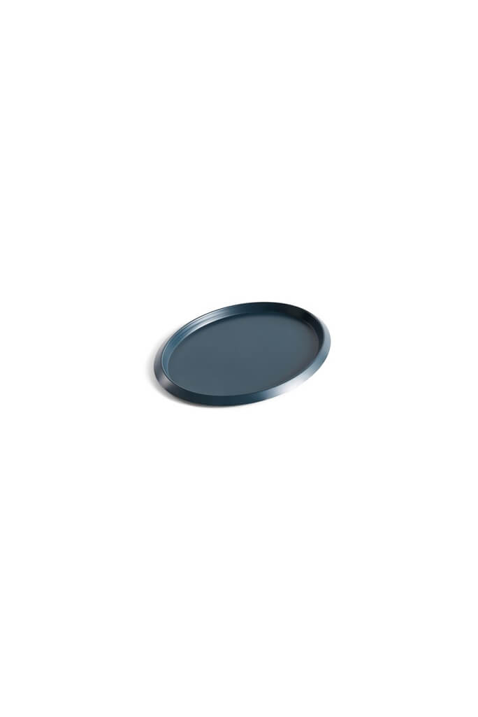 Ellipse tray dark green S
